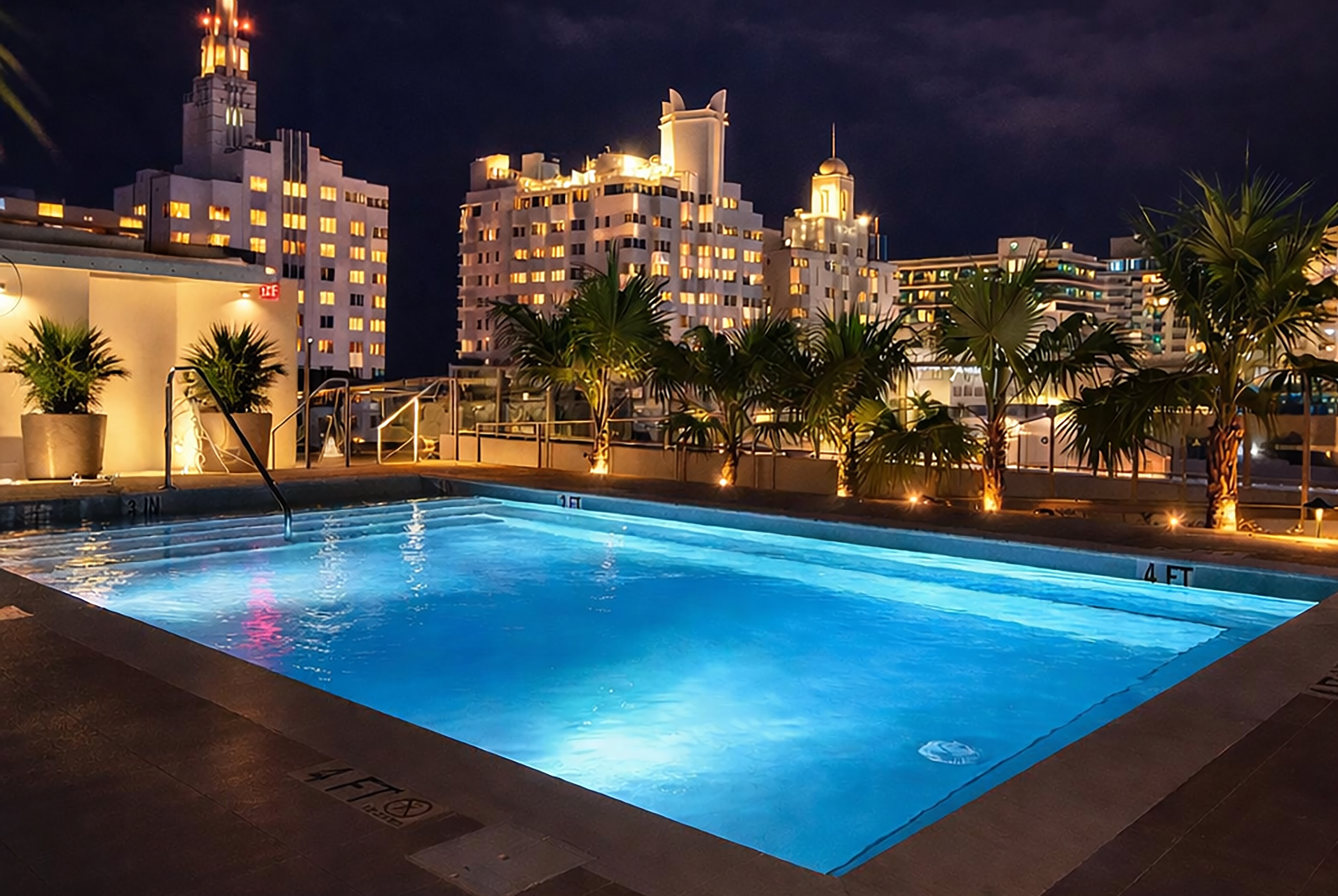 Pool at the Dolce by Wyndham Miami Beach in Miami Beach, Florida