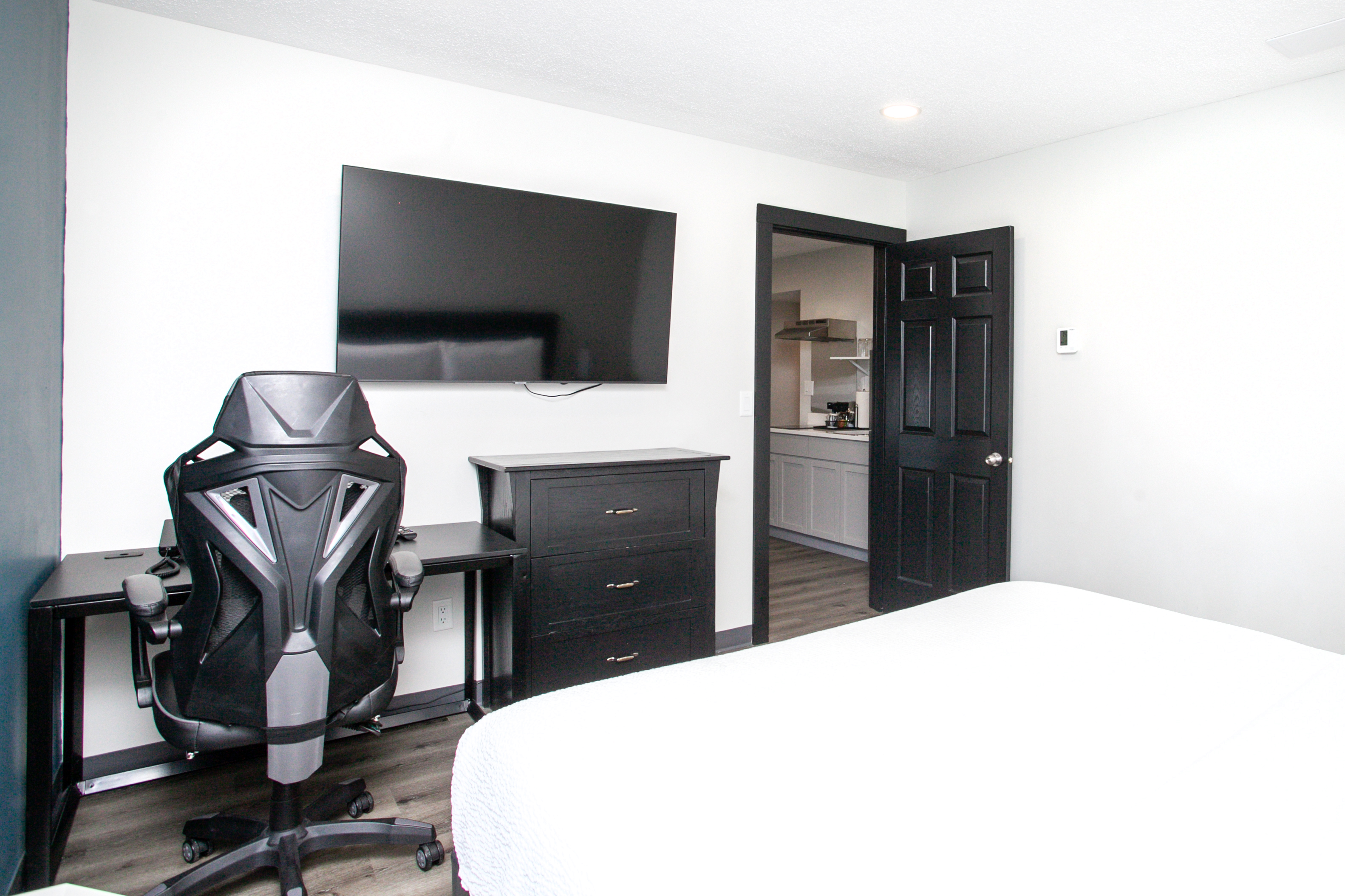 Chateau Hotel and Conference Center suite in Bloomington, Illinois