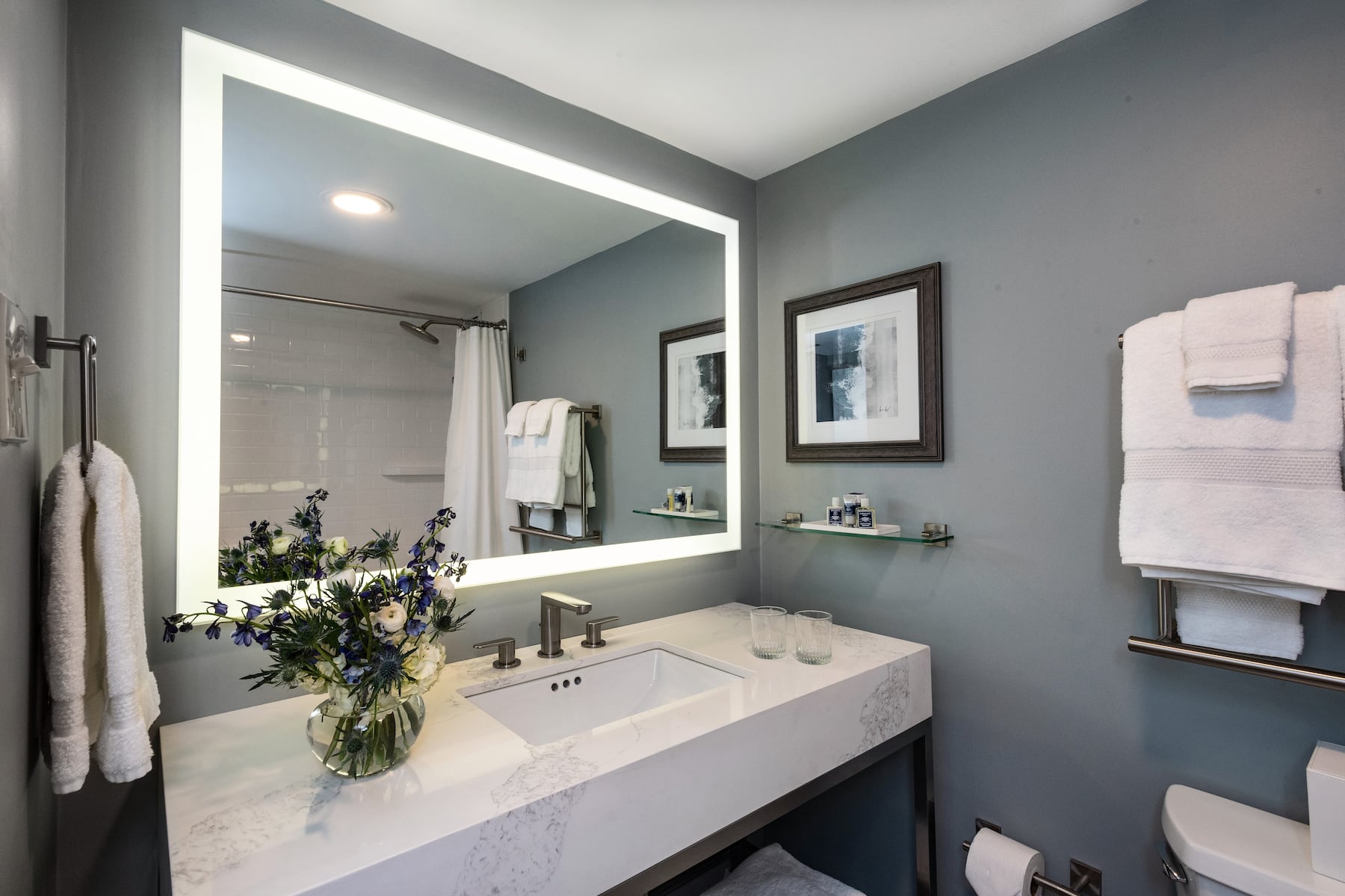 Guest room at the Seaview Hotel, a Dolce by Wyndham in Galloway, New Jersey