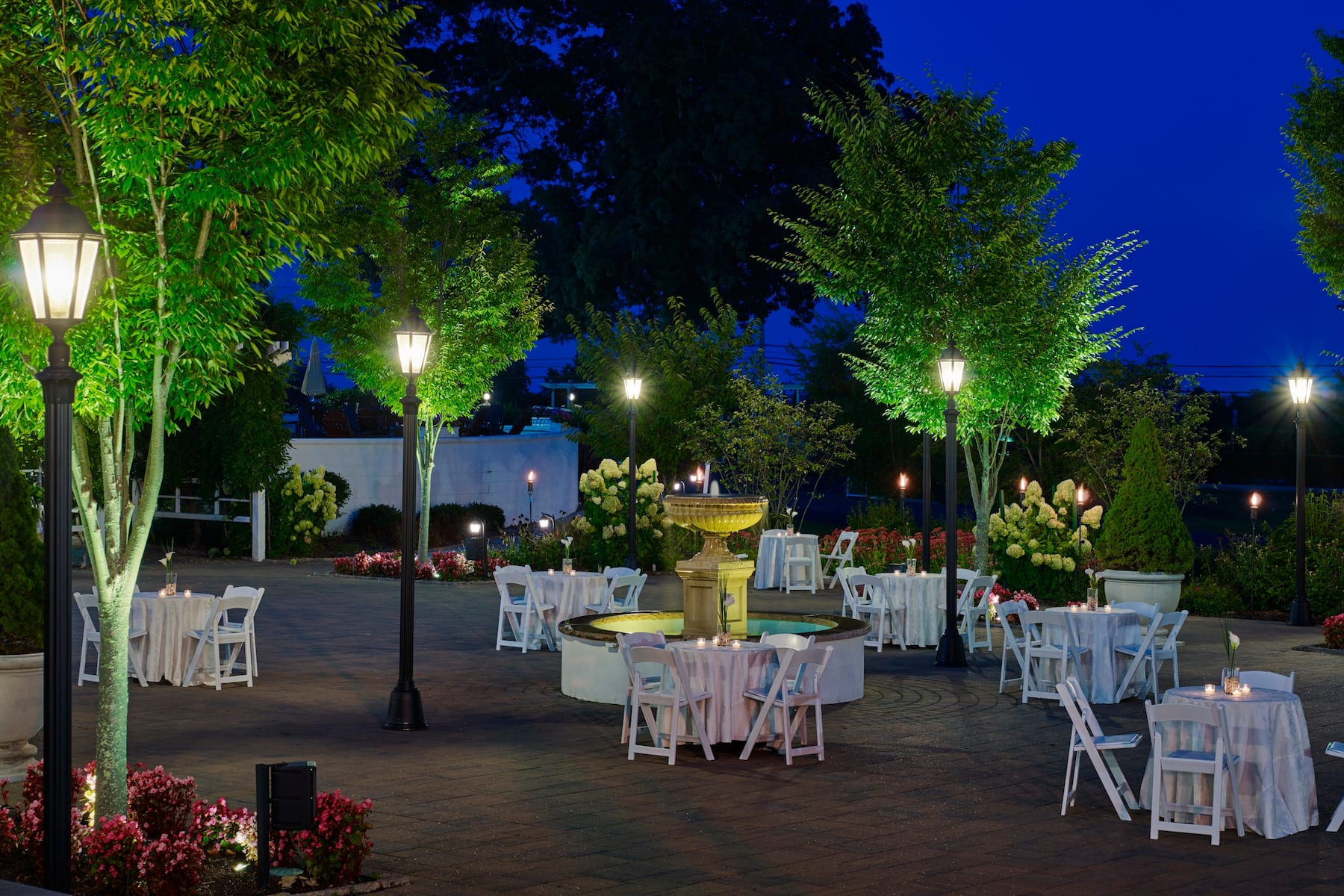 Courtyard at Seaview Hotel, a Dolce by Wyndham in Galloway, New Jersey