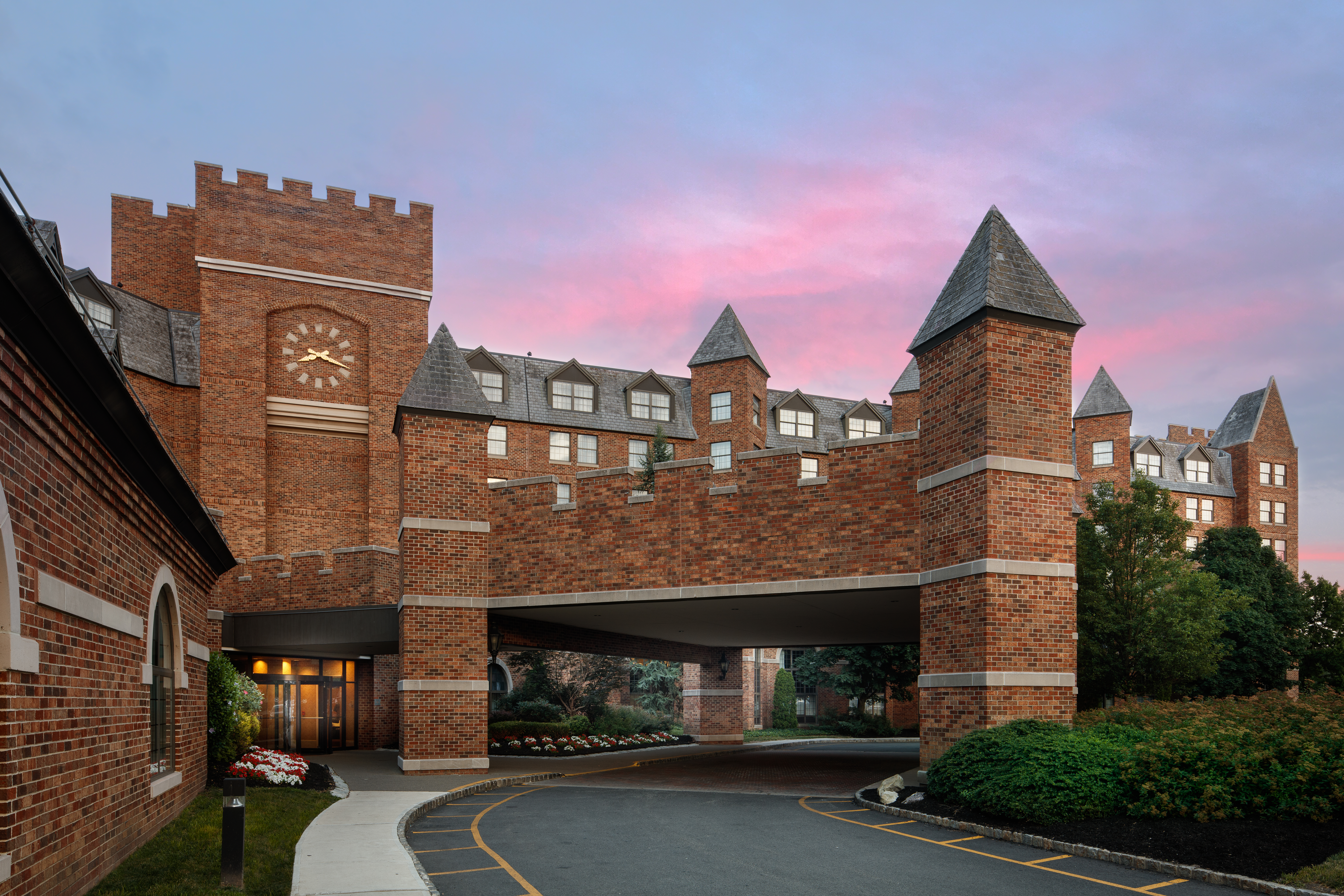 Exterior of Dolce by Wyndham Parsippany hotel in Parsippany, New Jersey