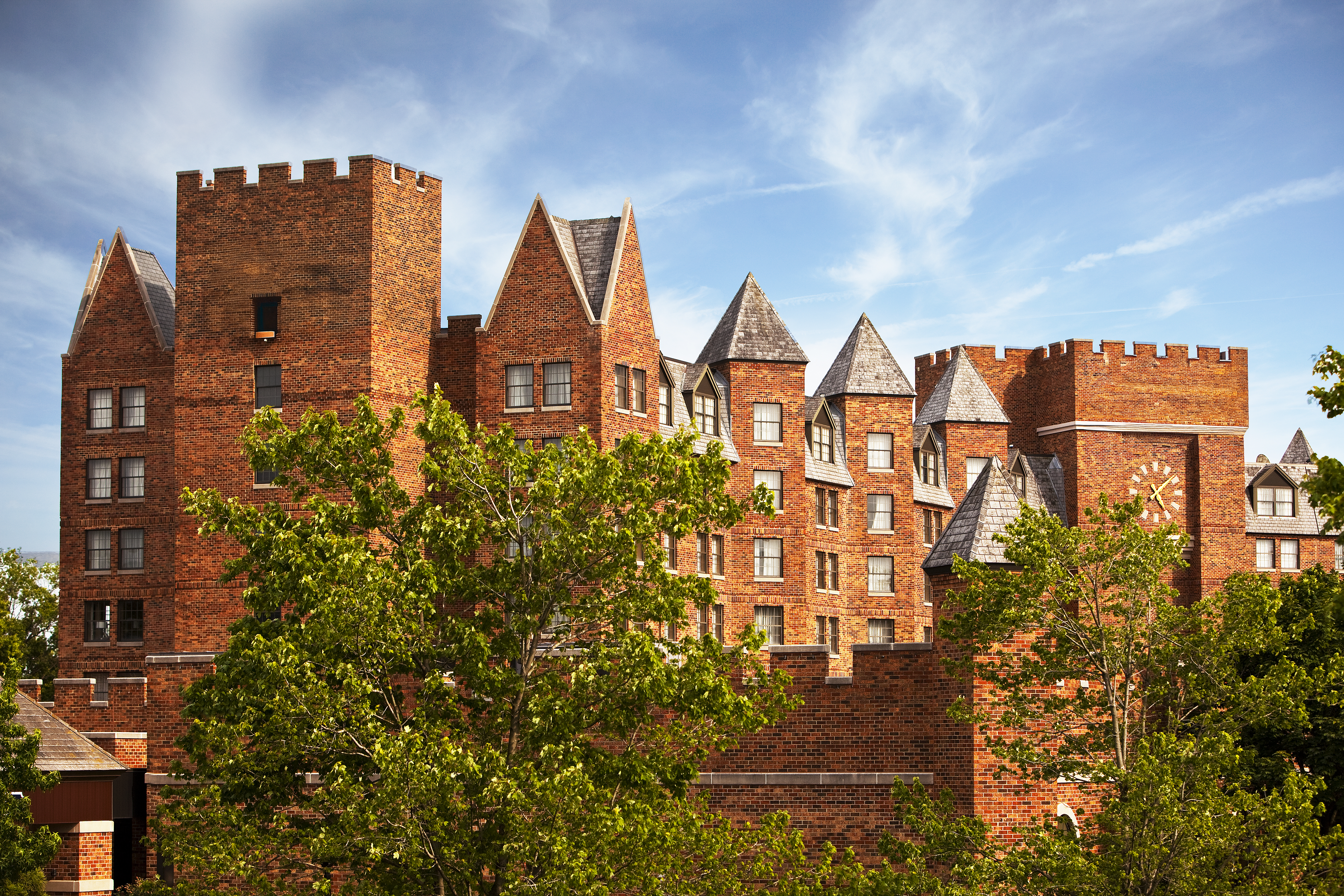 Exterior of Dolce by Wyndham Parsippany hotel in Parsippany, New Jersey