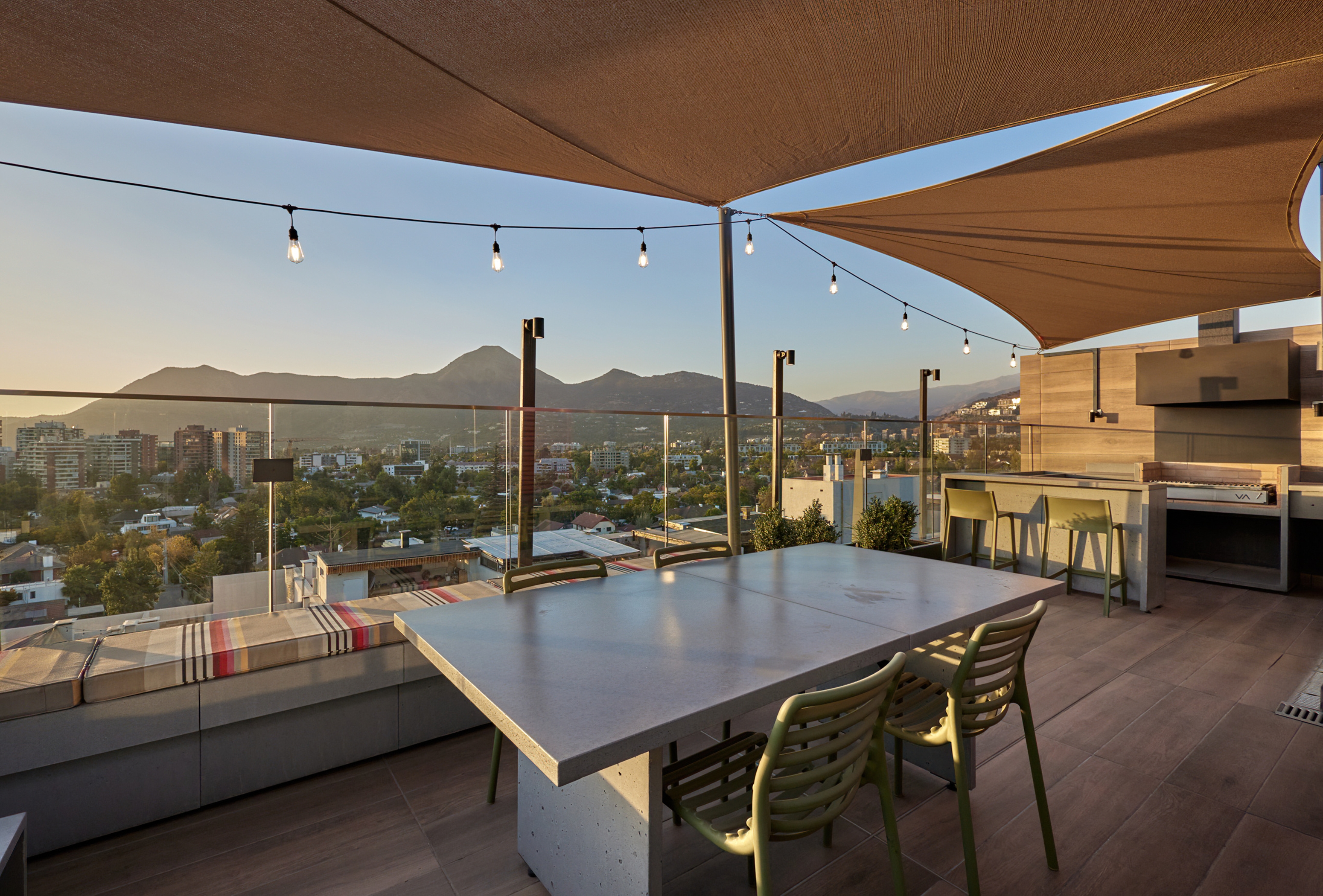 BBQ grill at Dazzler Residences by Wyndham Santiago Las Condes in Santiago, Other than US/Canada