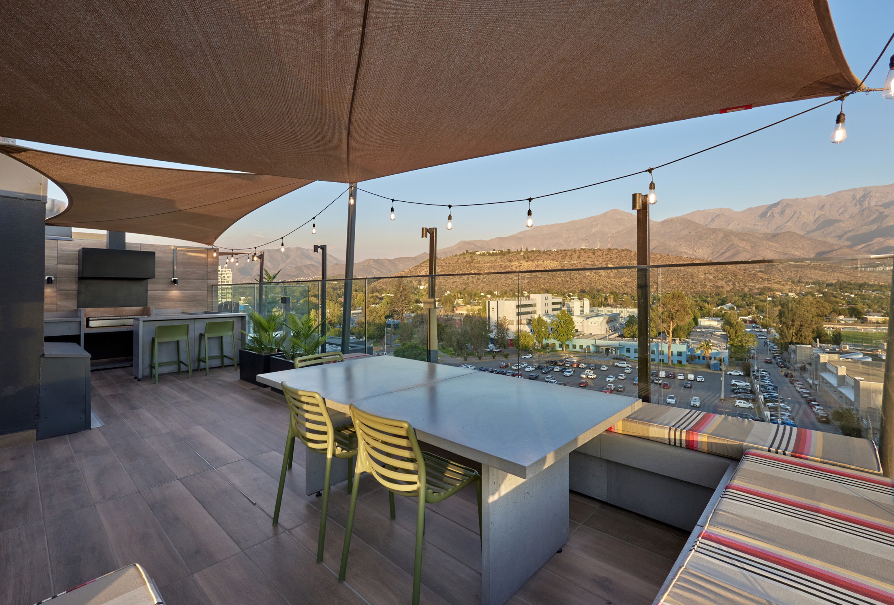BBQ grill at Dazzler Residences by Wyndham Santiago Las Condes in Santiago, Other than US/Canada