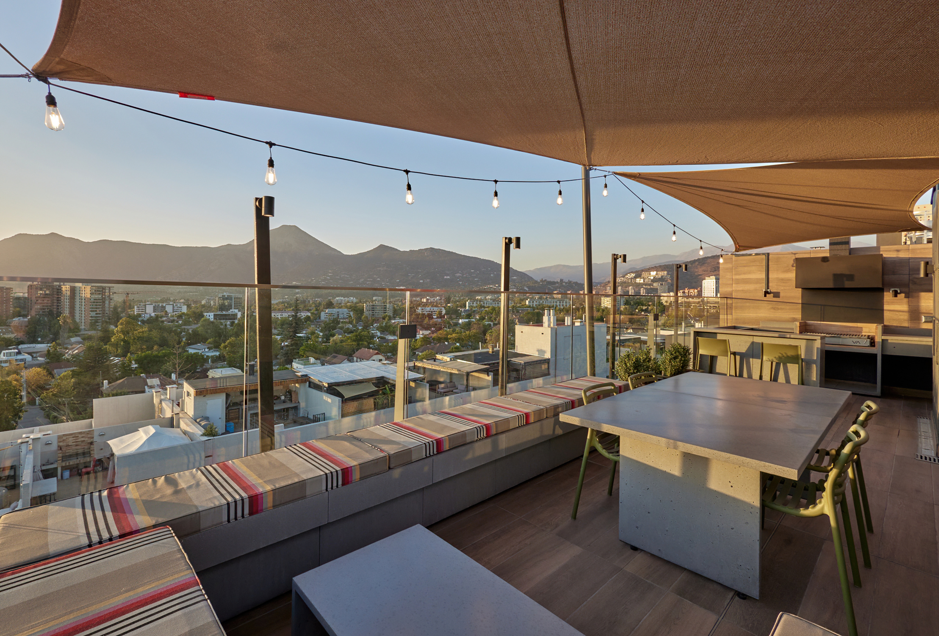 BBQ grill at Dazzler Residences by Wyndham Santiago Las Condes in Santiago, Other than US/Canada