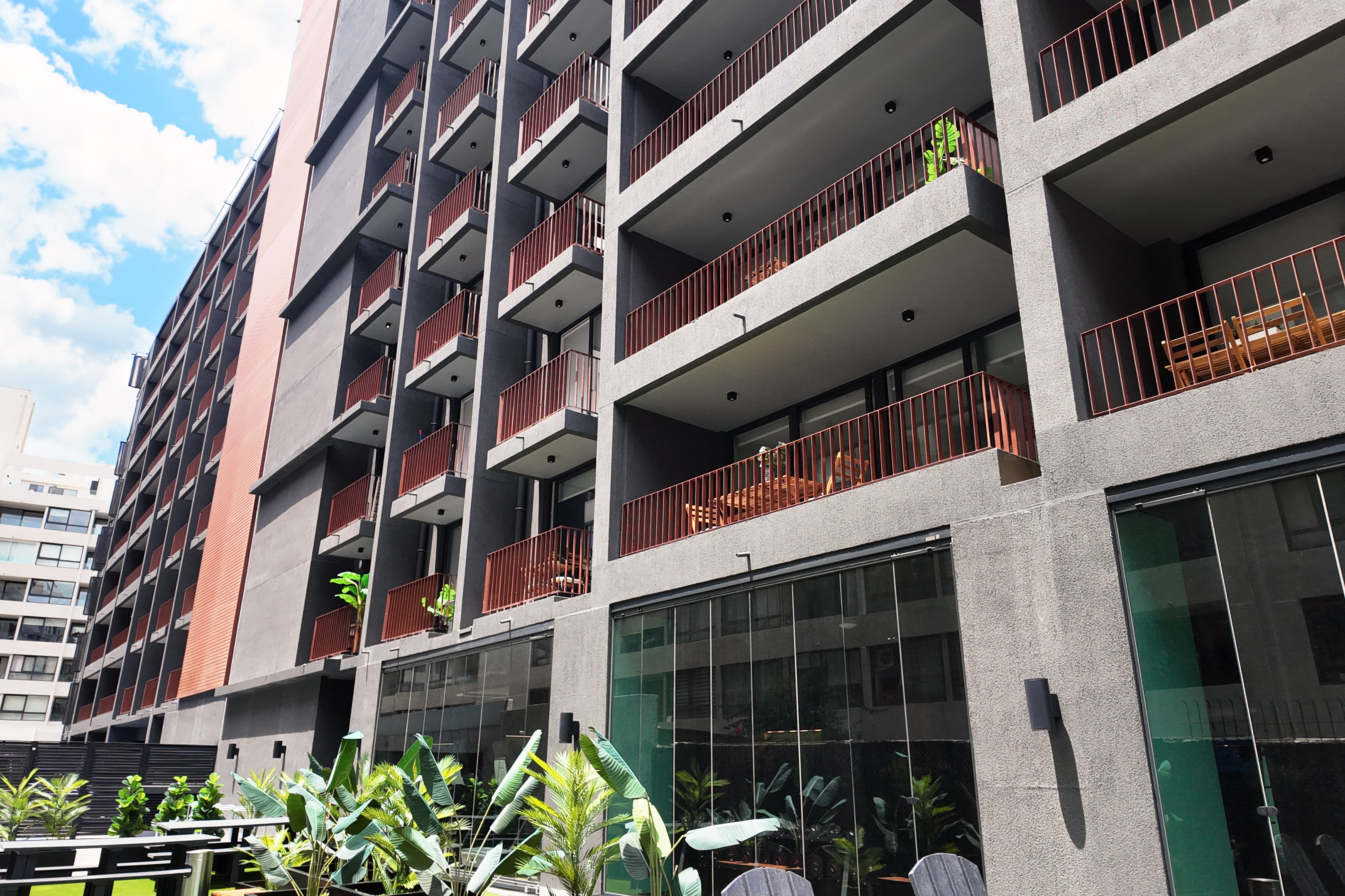 Exterior of Dazzler Residences by Wyndham Santiago Las Condes hotel in Santiago, Other than US/Canada
