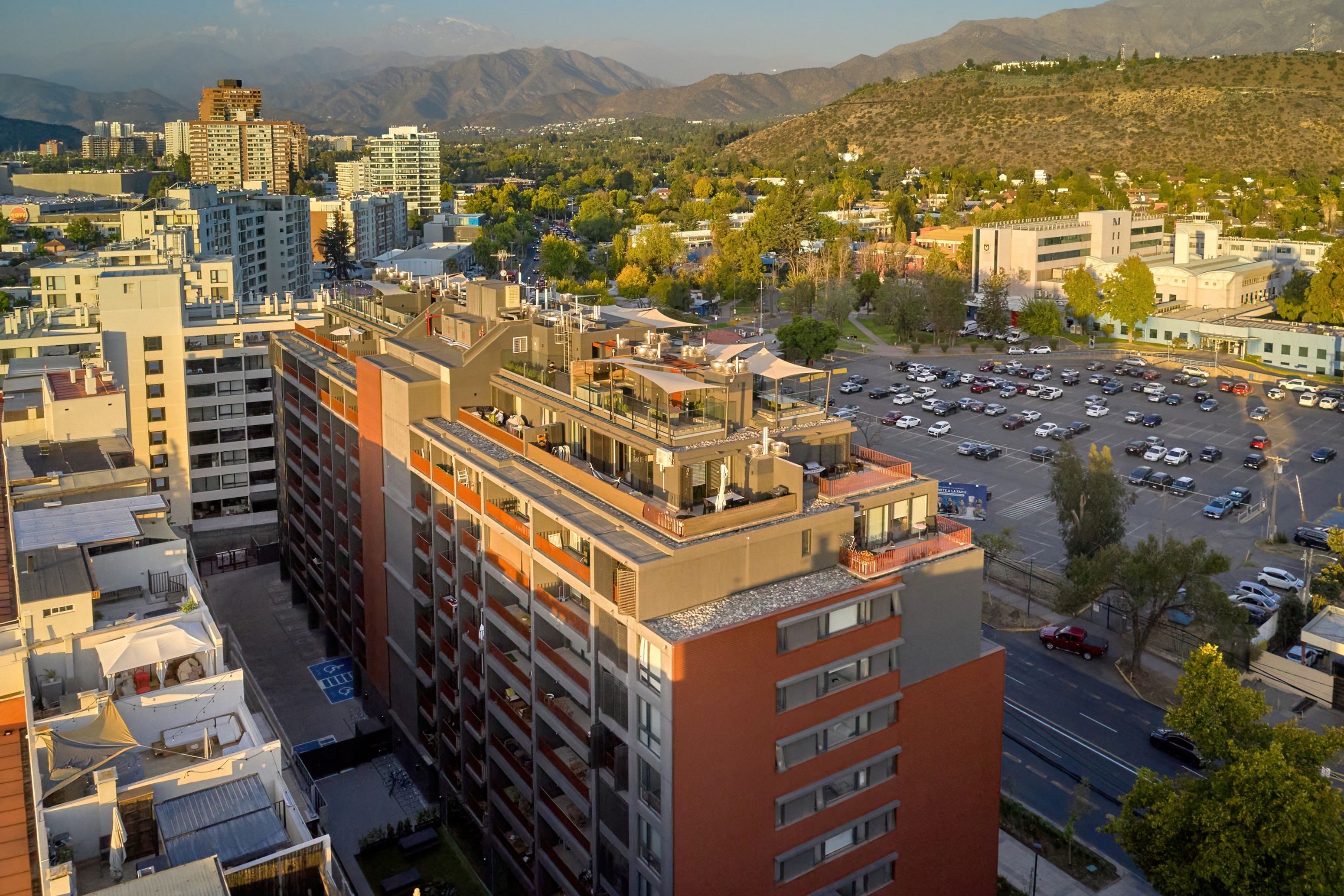 Exterior of Dazzler Residences by Wyndham Santiago Las Condes hotel in Santiago, Other than US/Canada