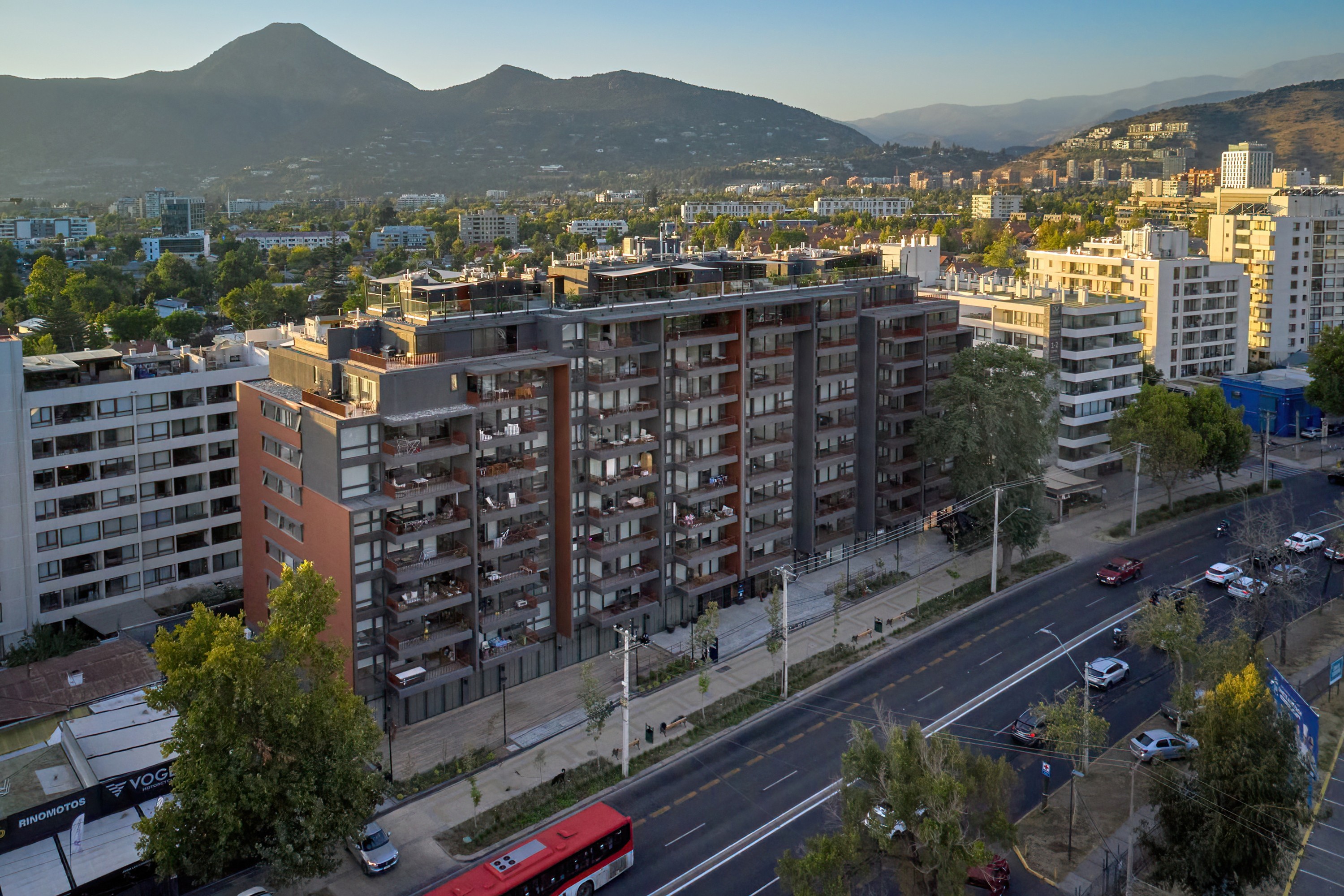 Exterior of Dazzler Residences by Wyndham Santiago Las Condes hotel in Santiago, Other than US/Canada