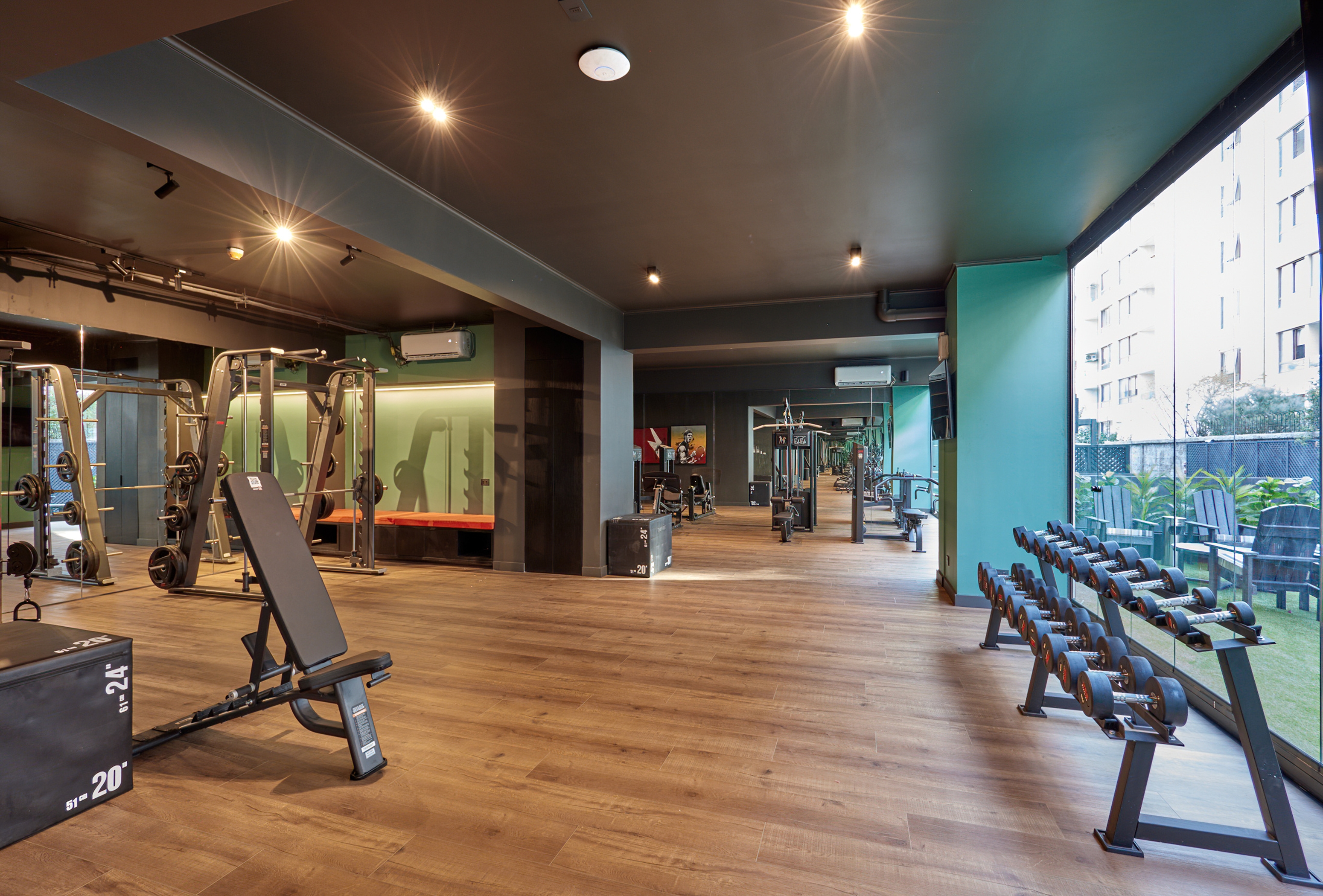 Fitness room at Dazzler Residences by Wyndham Santiago Las Condes in Santiago, Other than US/Canada