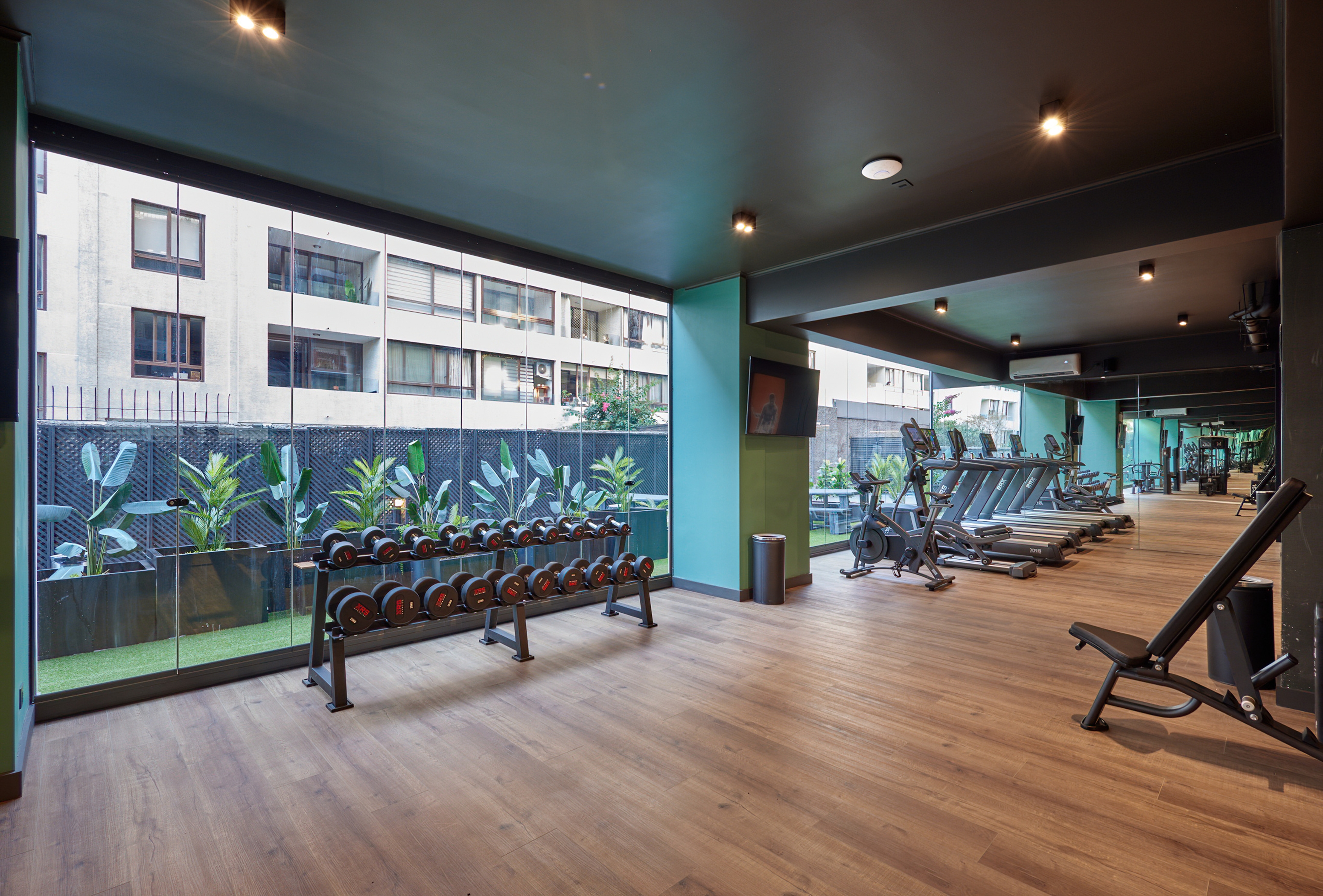 Fitness room at Dazzler Residences by Wyndham Santiago Las Condes in Santiago, Other than US/Canada