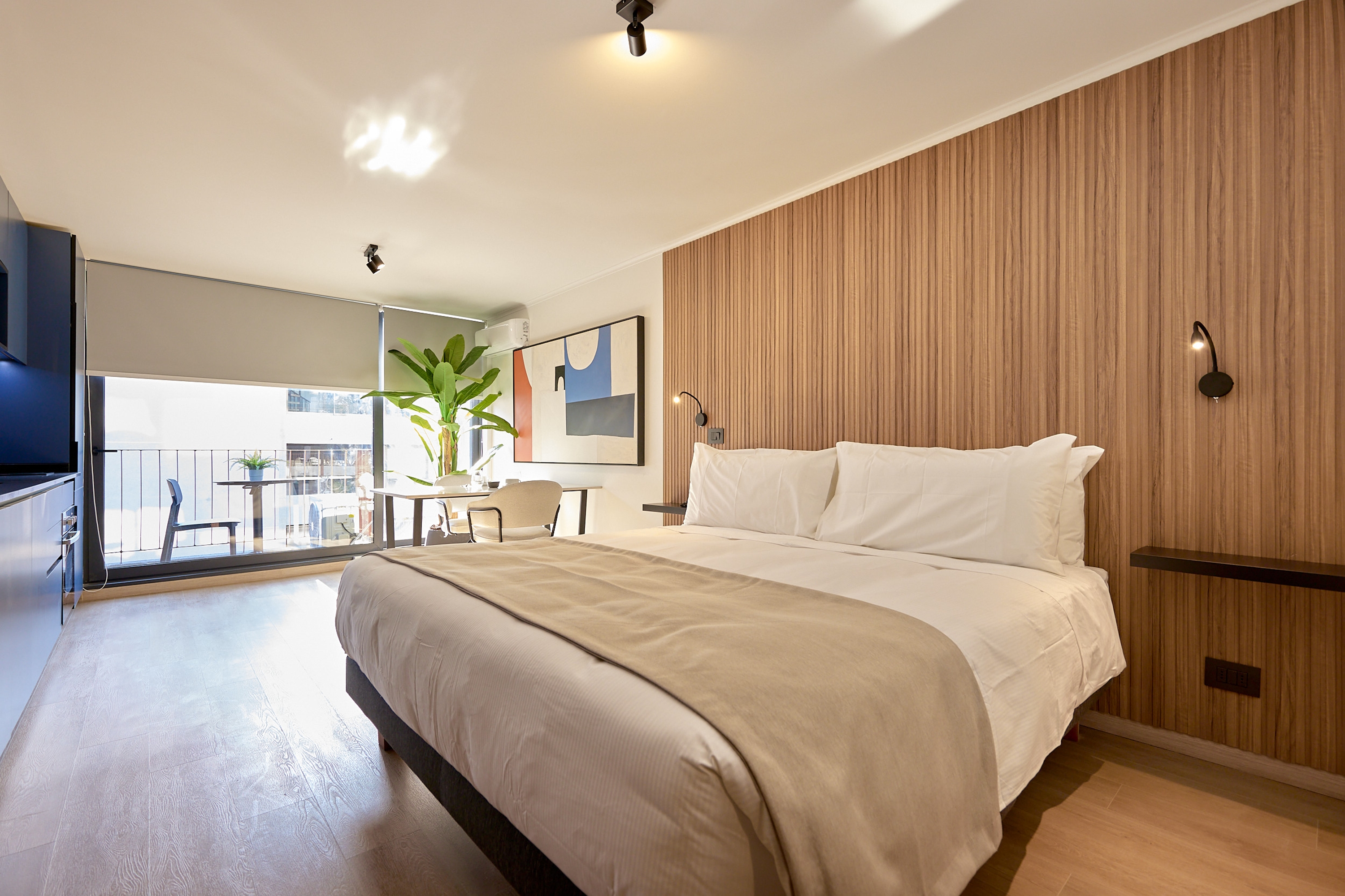 Guest room at the Dazzler Residences by Wyndham Santiago Las Condes in Santiago, Other than US/Canada