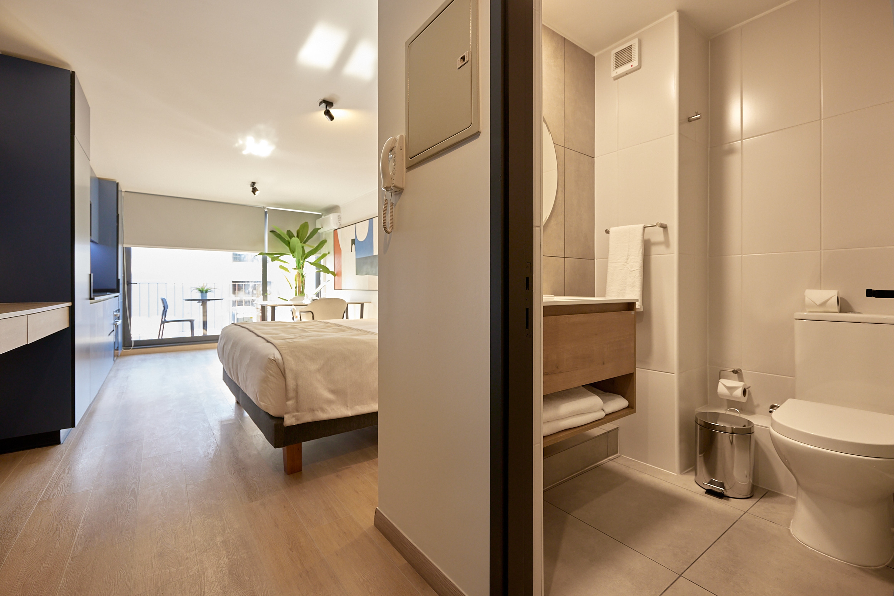 Guest room at the Dazzler Residences by Wyndham Santiago Las Condes in Santiago, Other than US/Canada