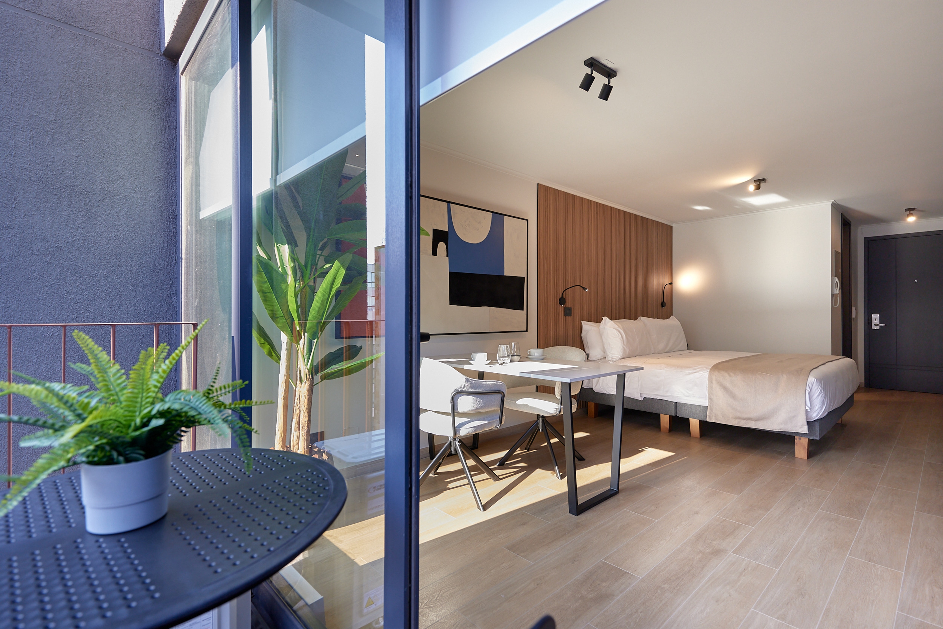 Guest room at the Dazzler Residences by Wyndham Santiago Las Condes in Santiago, Other than US/Canada