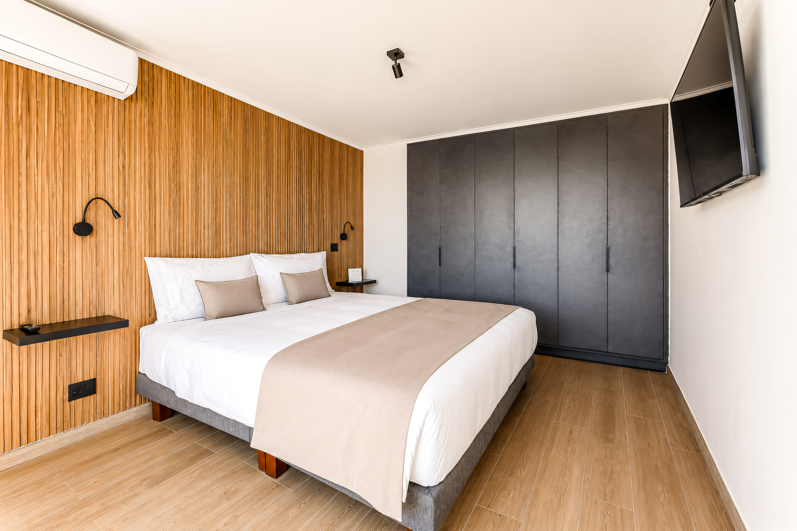 Guest room at the Dazzler Residences by Wyndham Santiago Las Condes in Santiago, Other than US/Canada