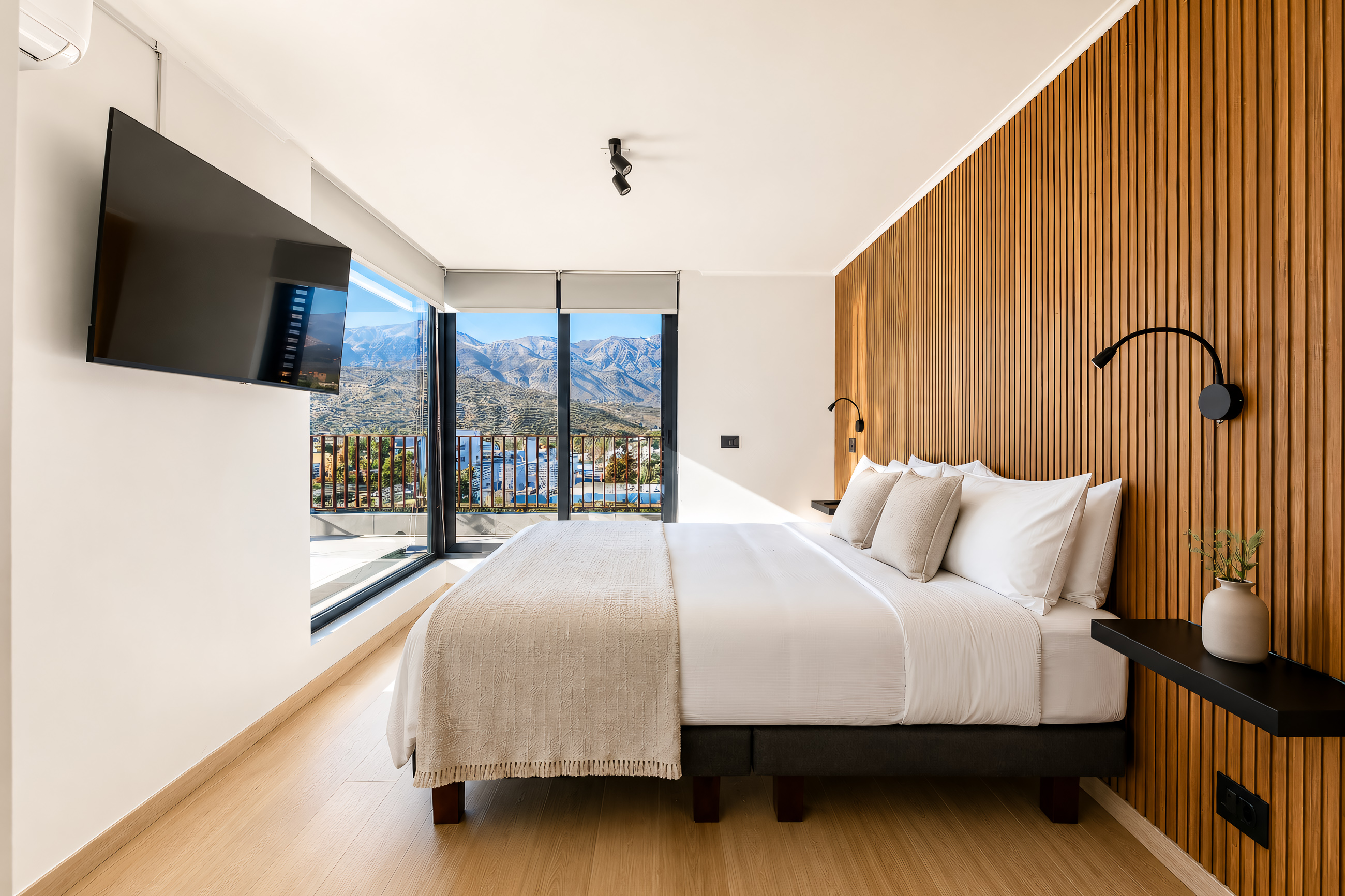 Guest room at the Dazzler Residences by Wyndham Santiago Las Condes in Santiago, Other than US/Canada