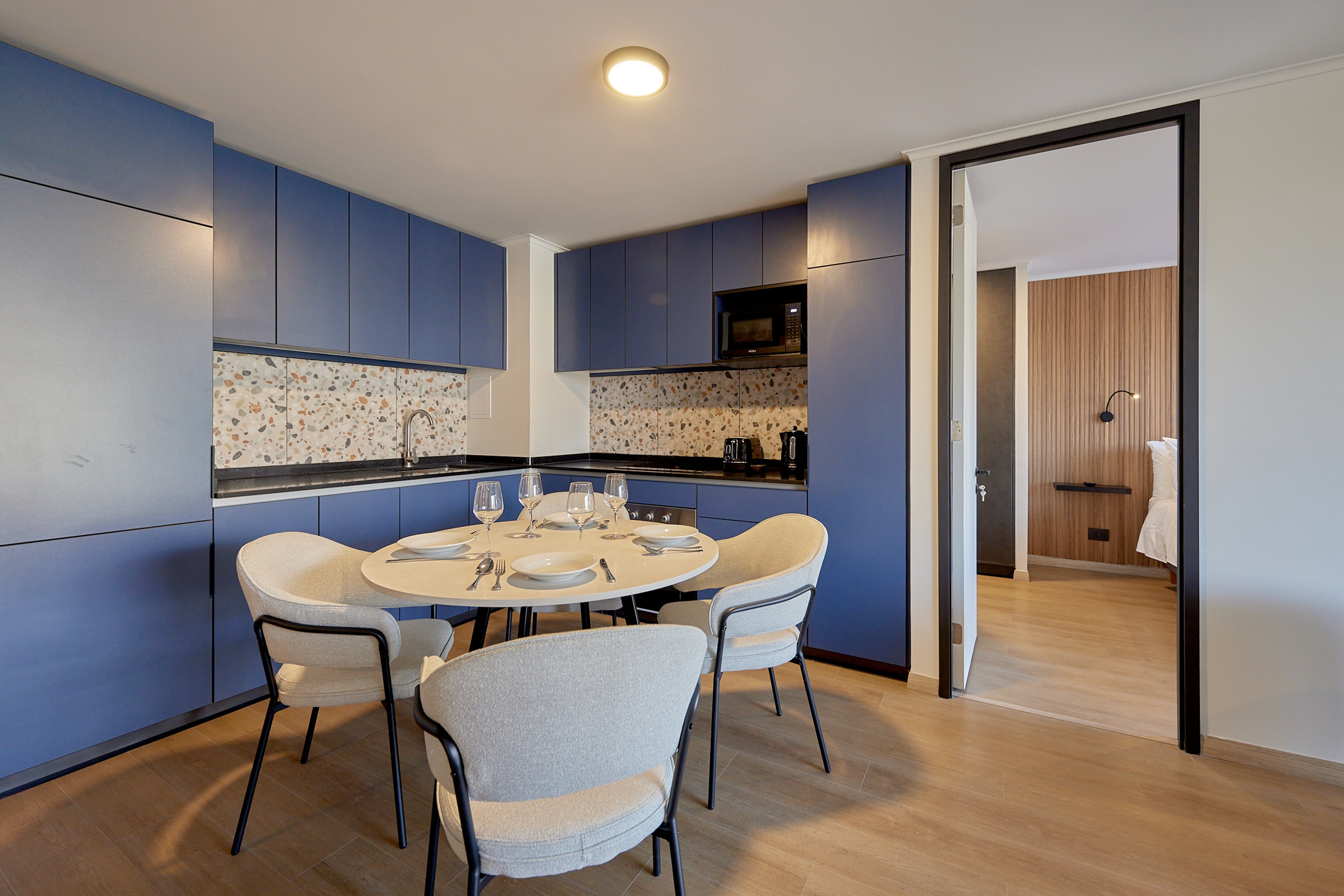 Guest room at the Dazzler Residences by Wyndham Santiago Las Condes in Santiago, Other than US/Canada