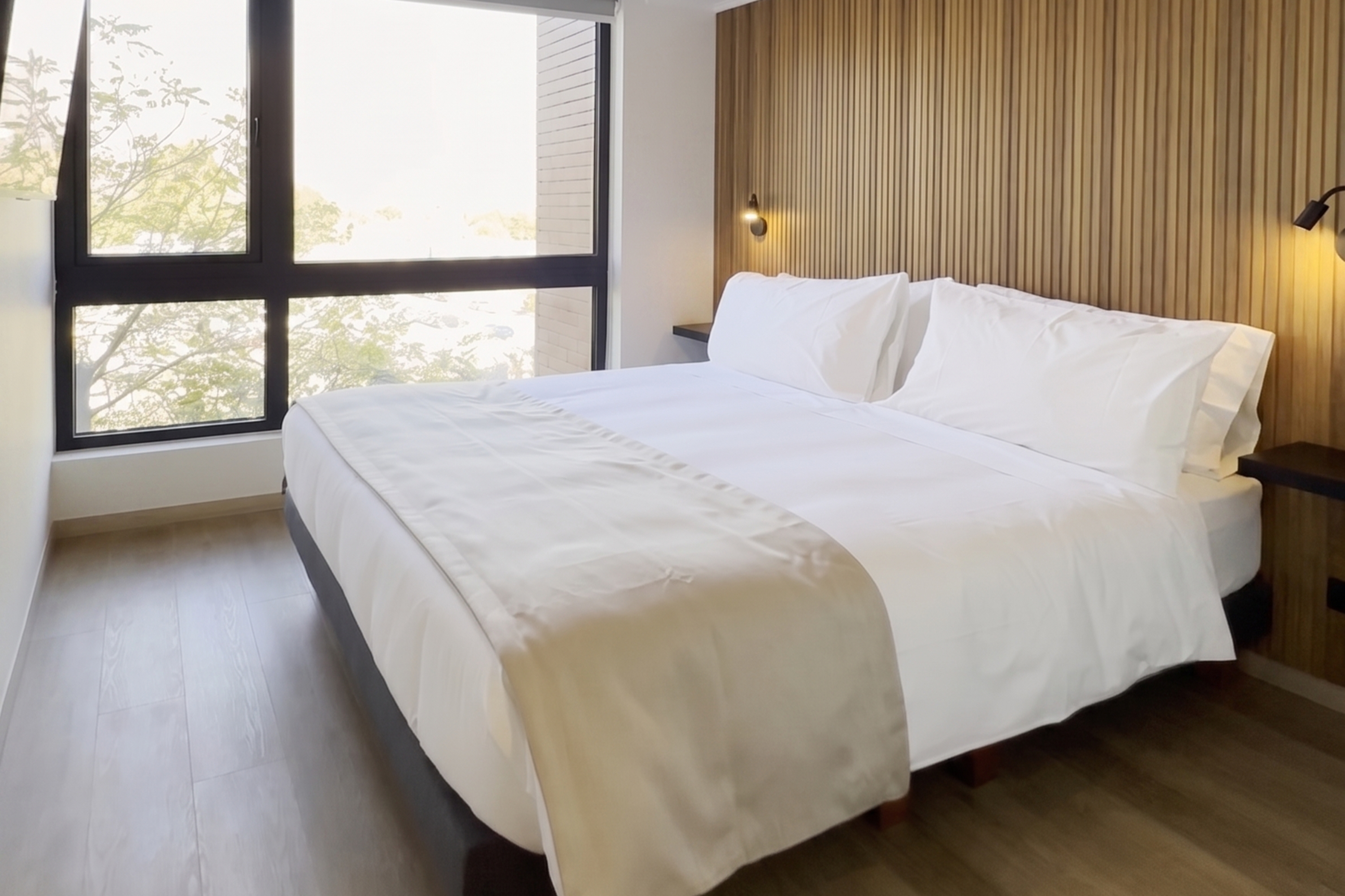 Guest room at the Dazzler Residences by Wyndham Santiago Las Condes in Santiago, Other than US/Canada