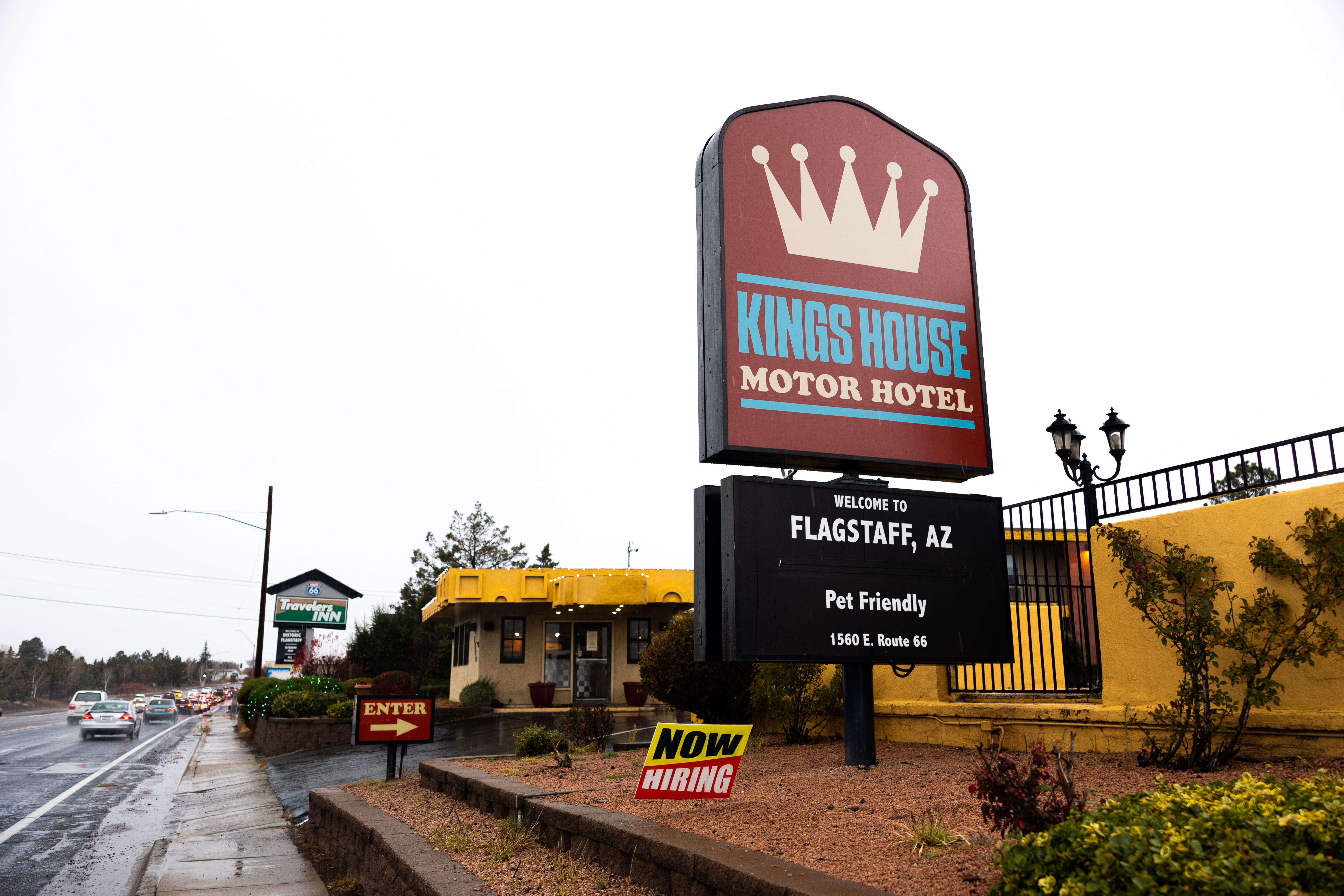 Exterior of Kings House Motor Hotel, a Dazzler Select by Wyndham hotel in Flagstaff, Arizona