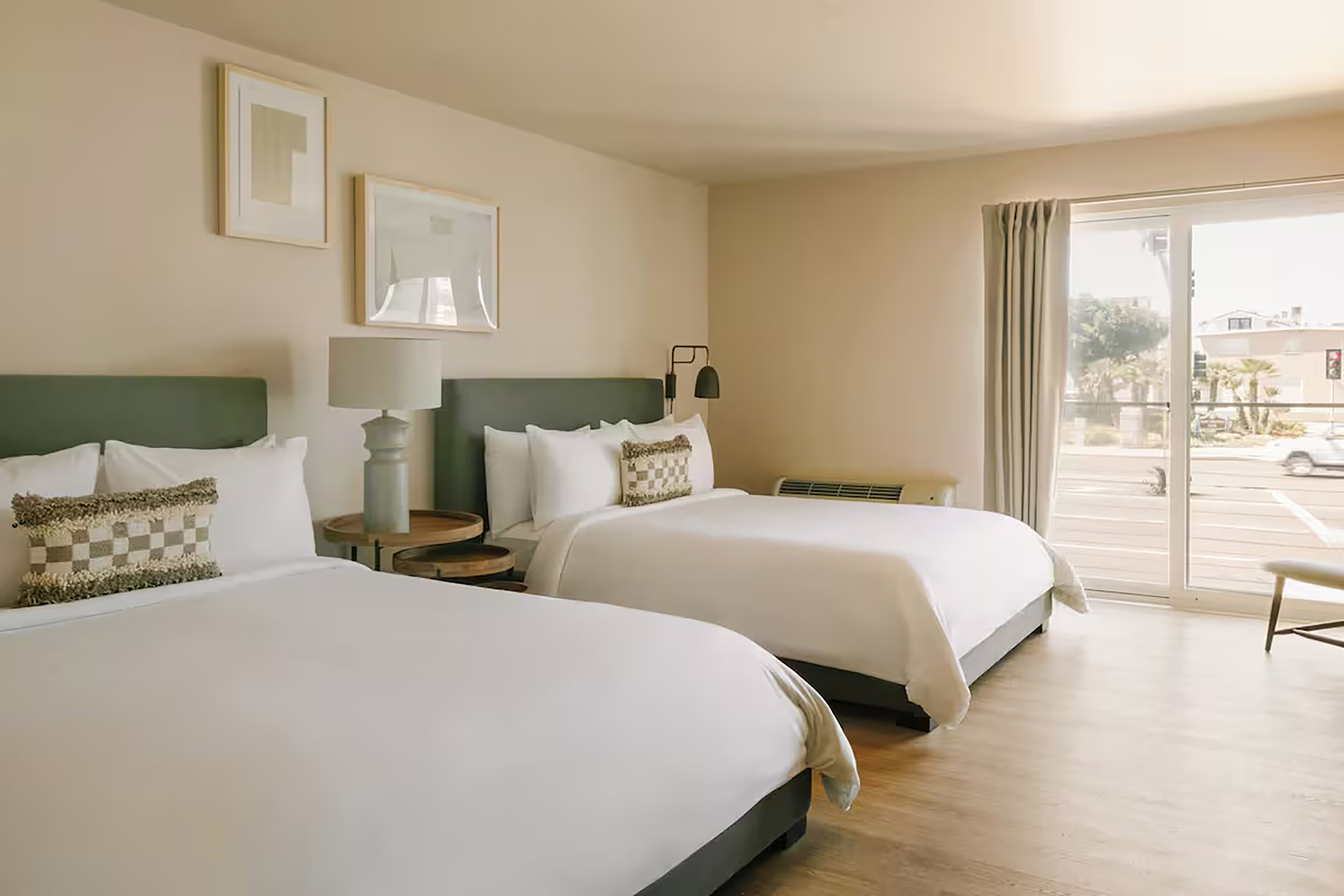 Guest room at the Hotel Solarena Newport Beach, a Dazzler Select by Wyndham in Newport Beach, California