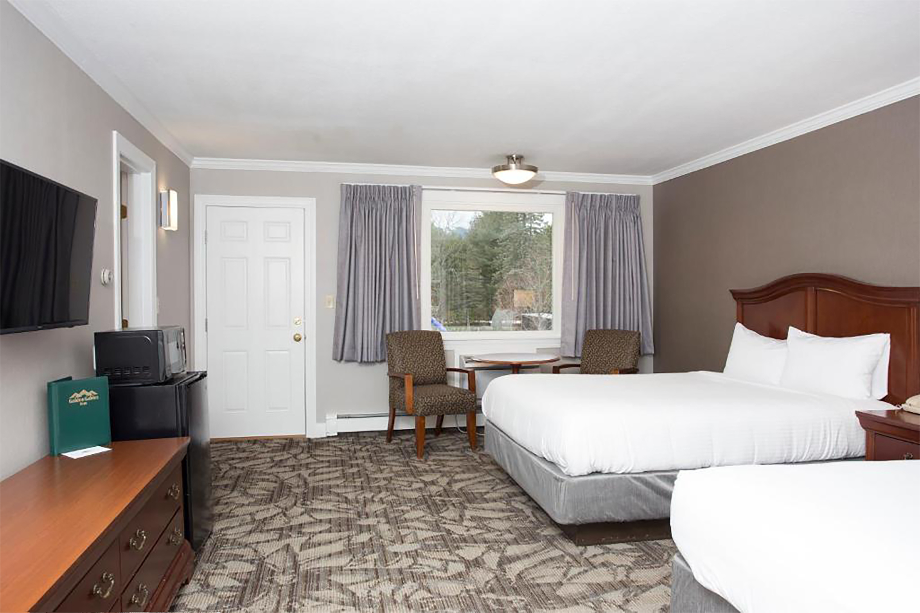 Guest room at the Golden Gables Inn, Dazzler Select by Wyndham in North Conway, New Hampshire
