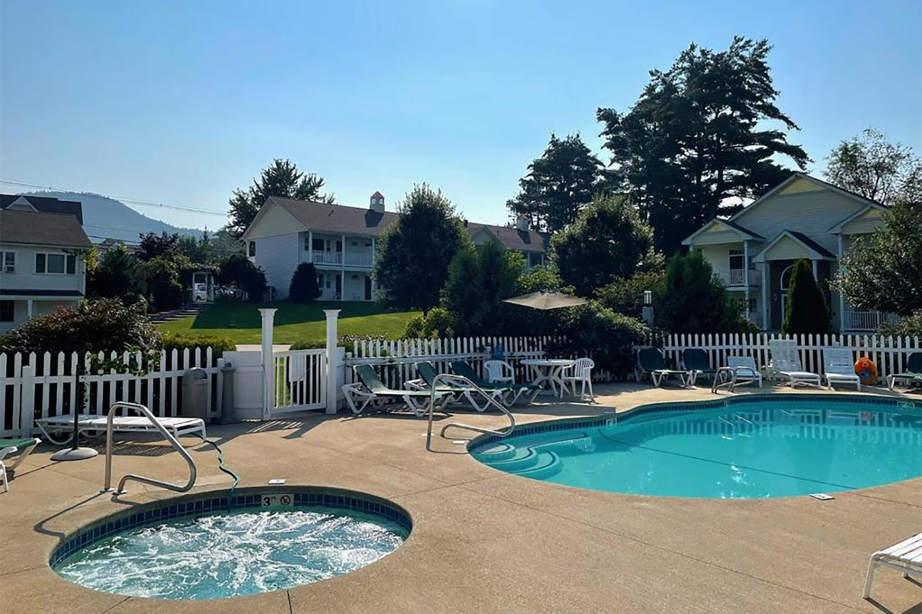 Pool at the Golden Gables Inn, Dazzler Select by Wyndham in North Conway, New Hampshire