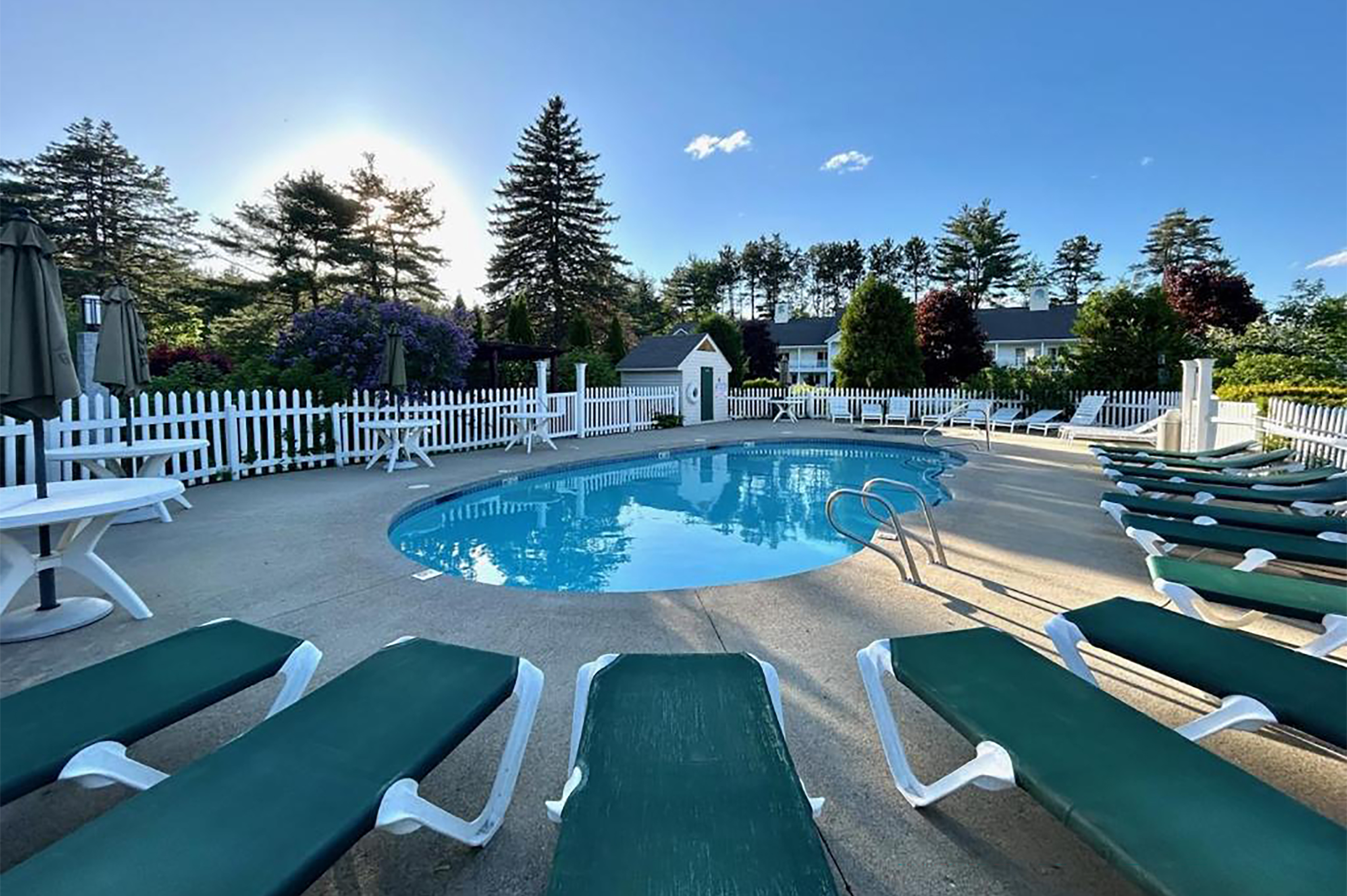Pool at the Golden Gables Inn, Dazzler Select by Wyndham in North Conway, New Hampshire