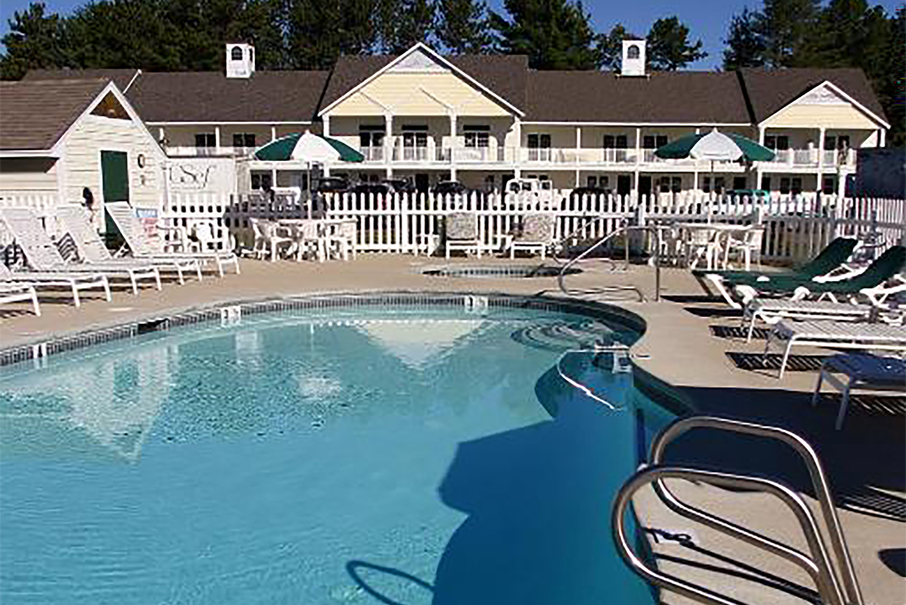 Pool at the Golden Gables Inn, Dazzler Select by Wyndham in North Conway, New Hampshire