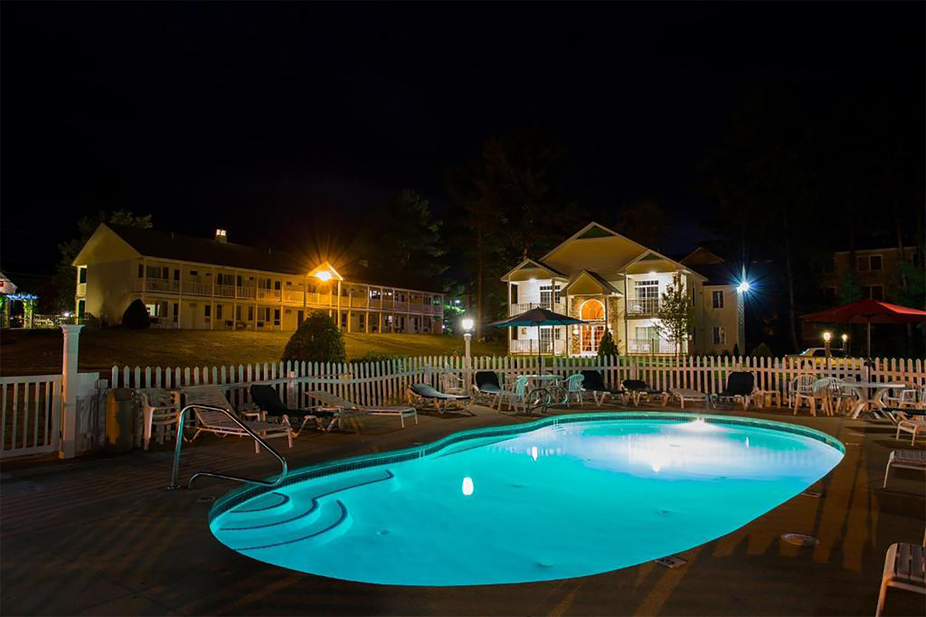 Pool at the Golden Gables Inn, Dazzler Select by Wyndham in North Conway, New Hampshire