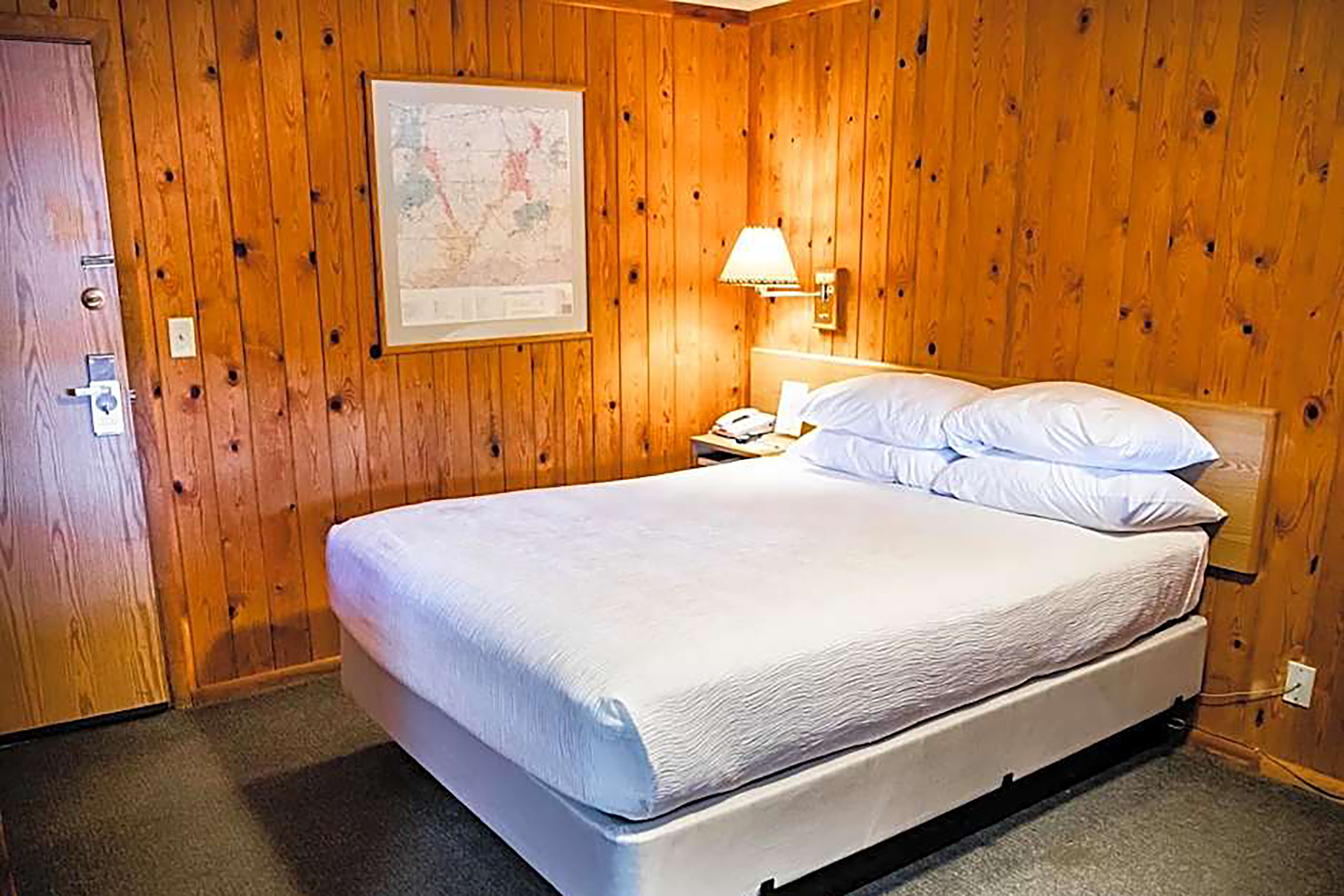 Guest room at the Red Stone Inn, a Dazzler Select by Wyndham in Moab, Utah