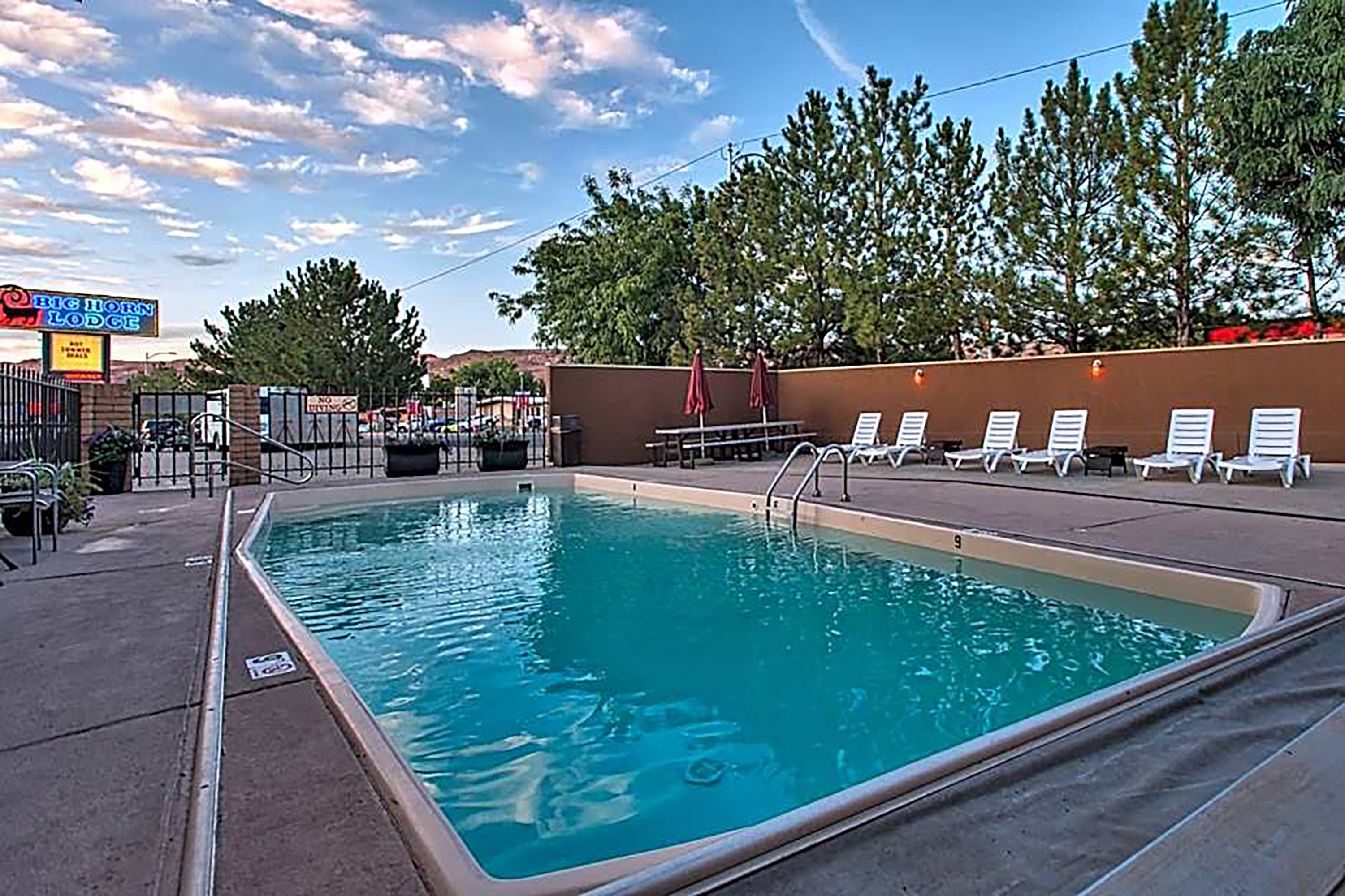 Pool at the Big Horn Lodge, a Dazzler Select by Wyndham in Moab, Utah