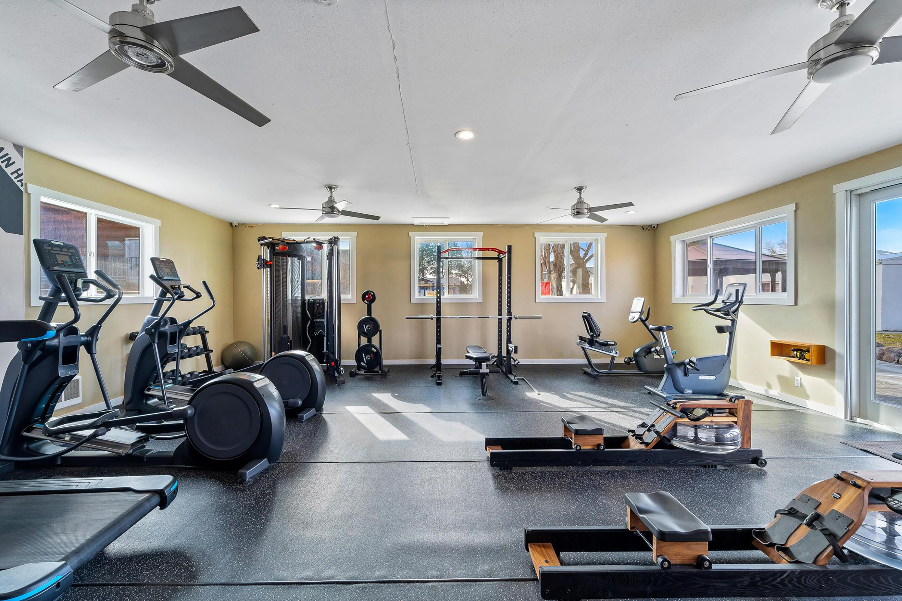 Fitness room at Soap Lake Resort, a Dazzler Select by Wyndham in Soap Lake, Washington