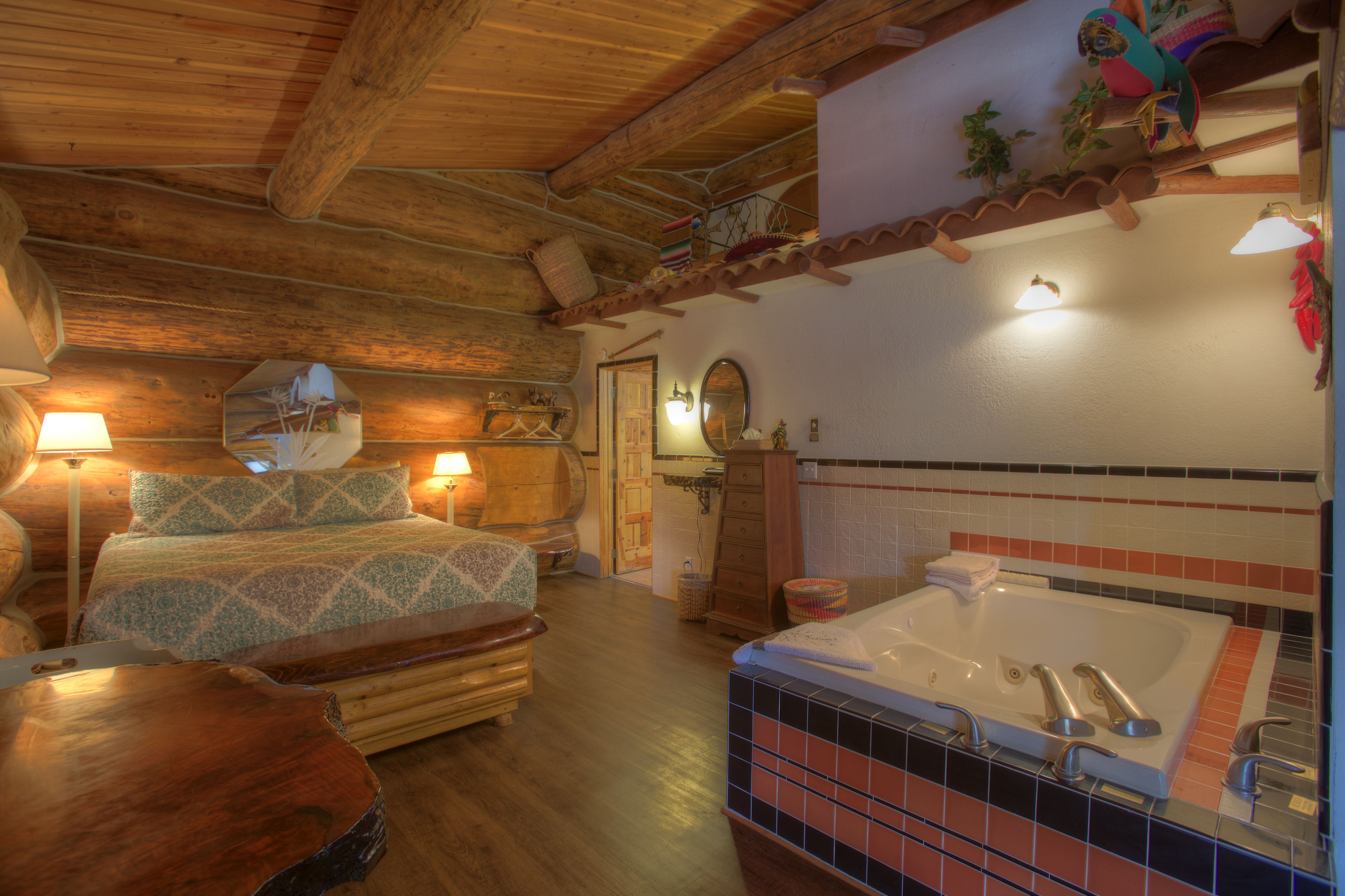 Guest room at the Soap Lake Resort, a Dazzler Select by Wyndham in Soap Lake, Washington