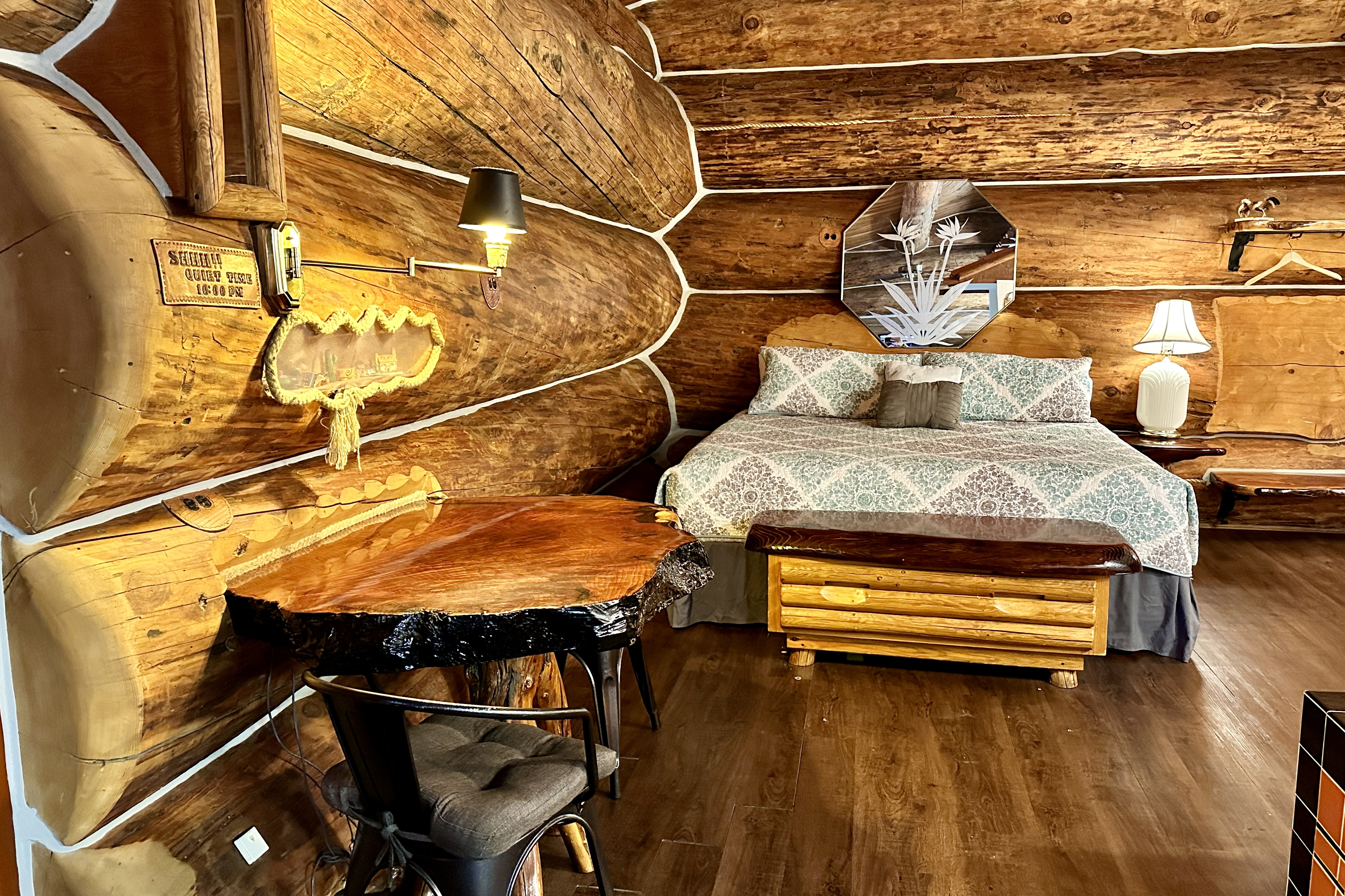 Guest room at the Soap Lake Resort, a Dazzler Select by Wyndham in Soap Lake, Washington