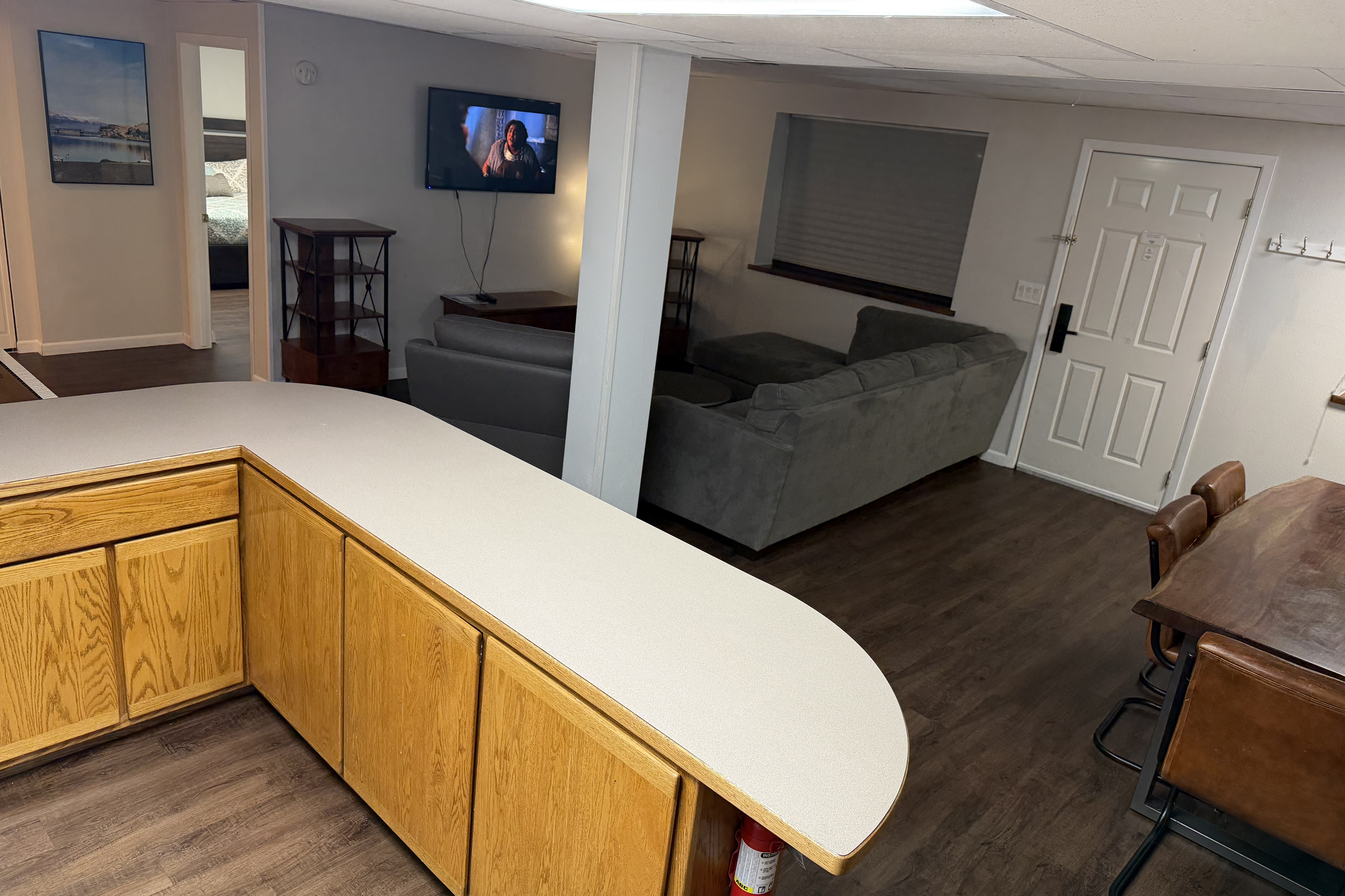 Guest room at the Soap Lake Resort, a Dazzler Select by Wyndham in Soap Lake, Washington