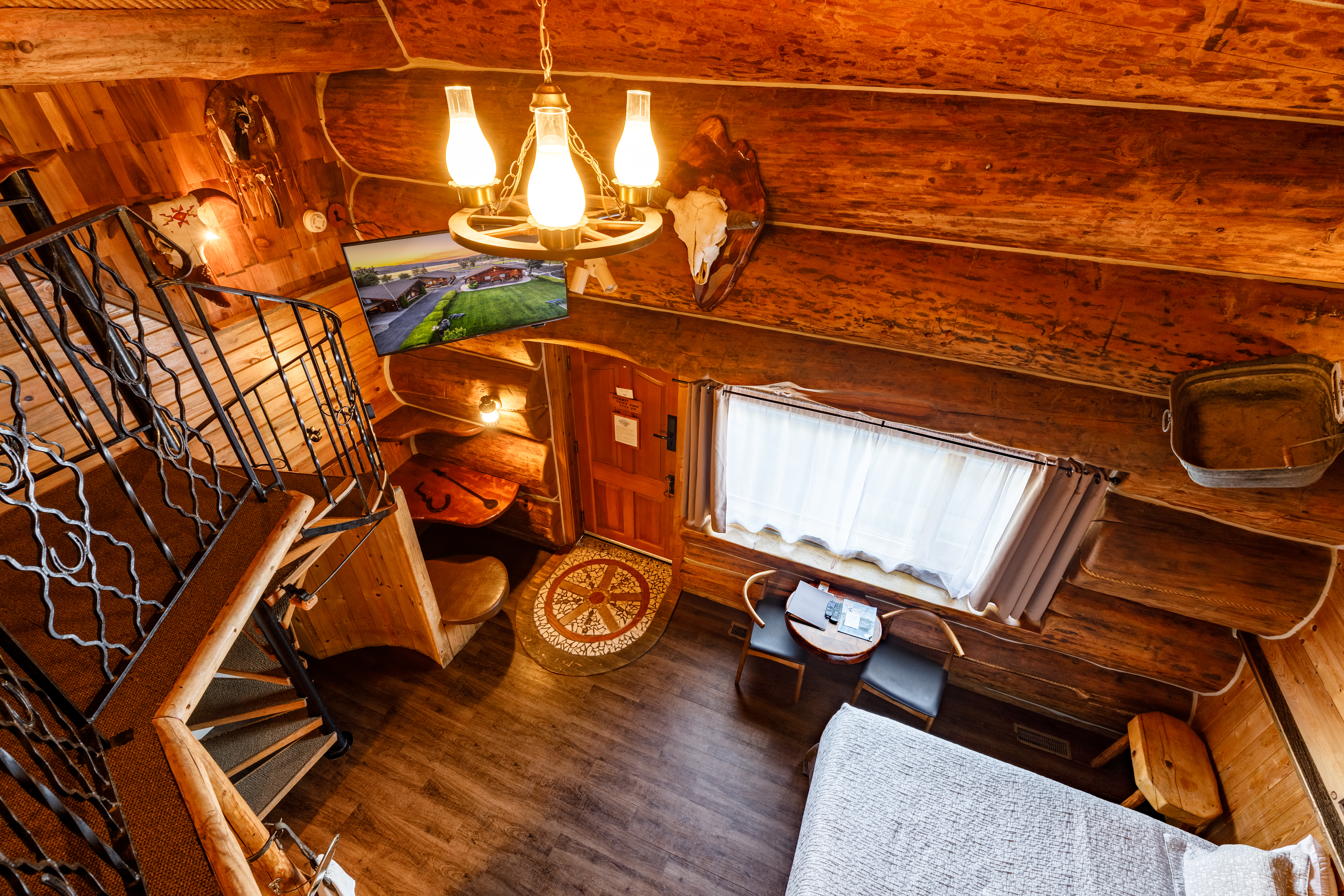 Guest room at the Soap Lake Resort, a Dazzler Select by Wyndham in Soap Lake, Washington
