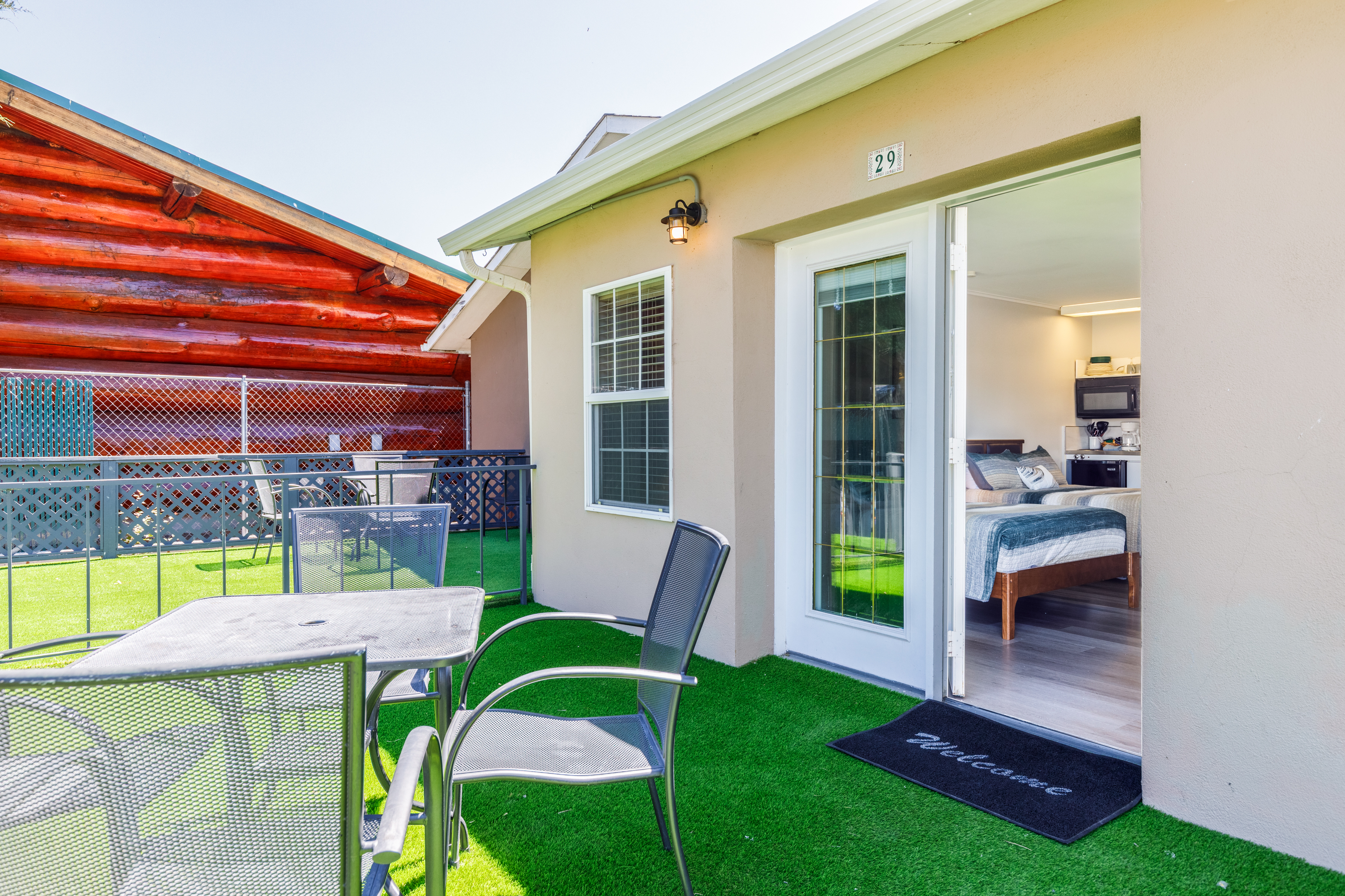 Guest room at the Soap Lake Resort, a Dazzler Select by Wyndham in Soap Lake, Washington