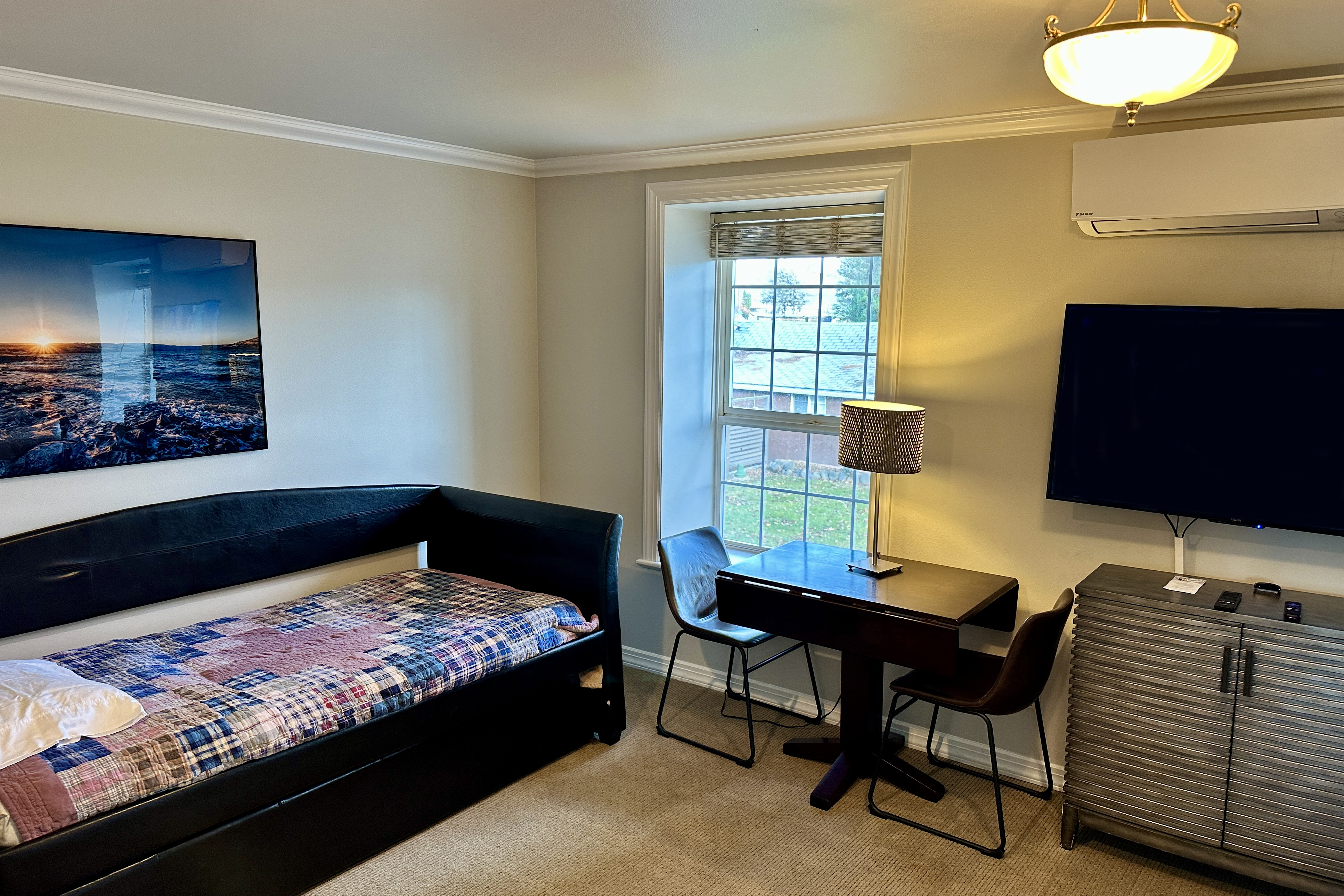 Guest room at the Soap Lake Resort, a Dazzler Select by Wyndham in Soap Lake, Washington
