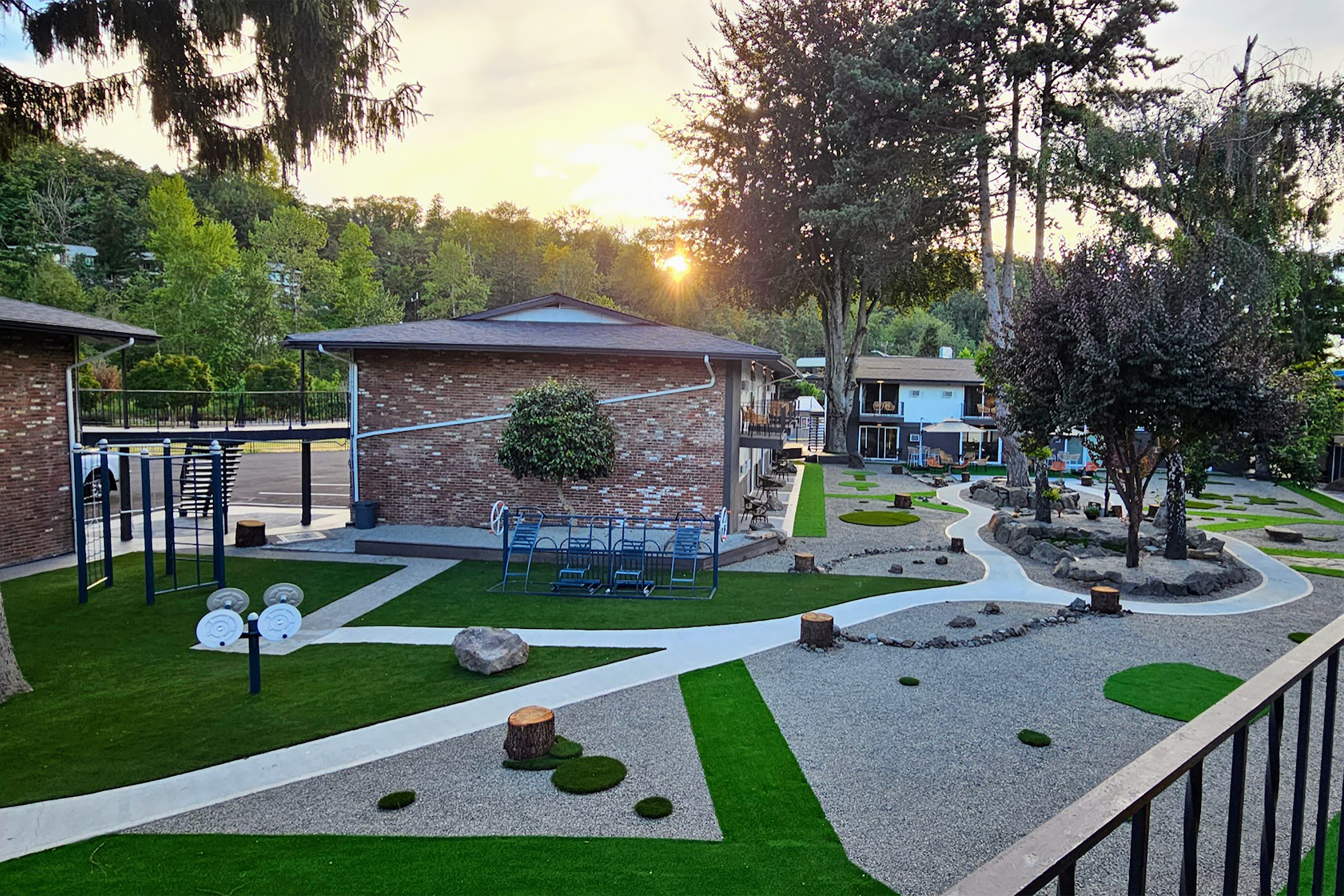 Exterior of Interurban Suites Hotel, a Dazzler Select by Wyndham hotel in Tukwila, Washington