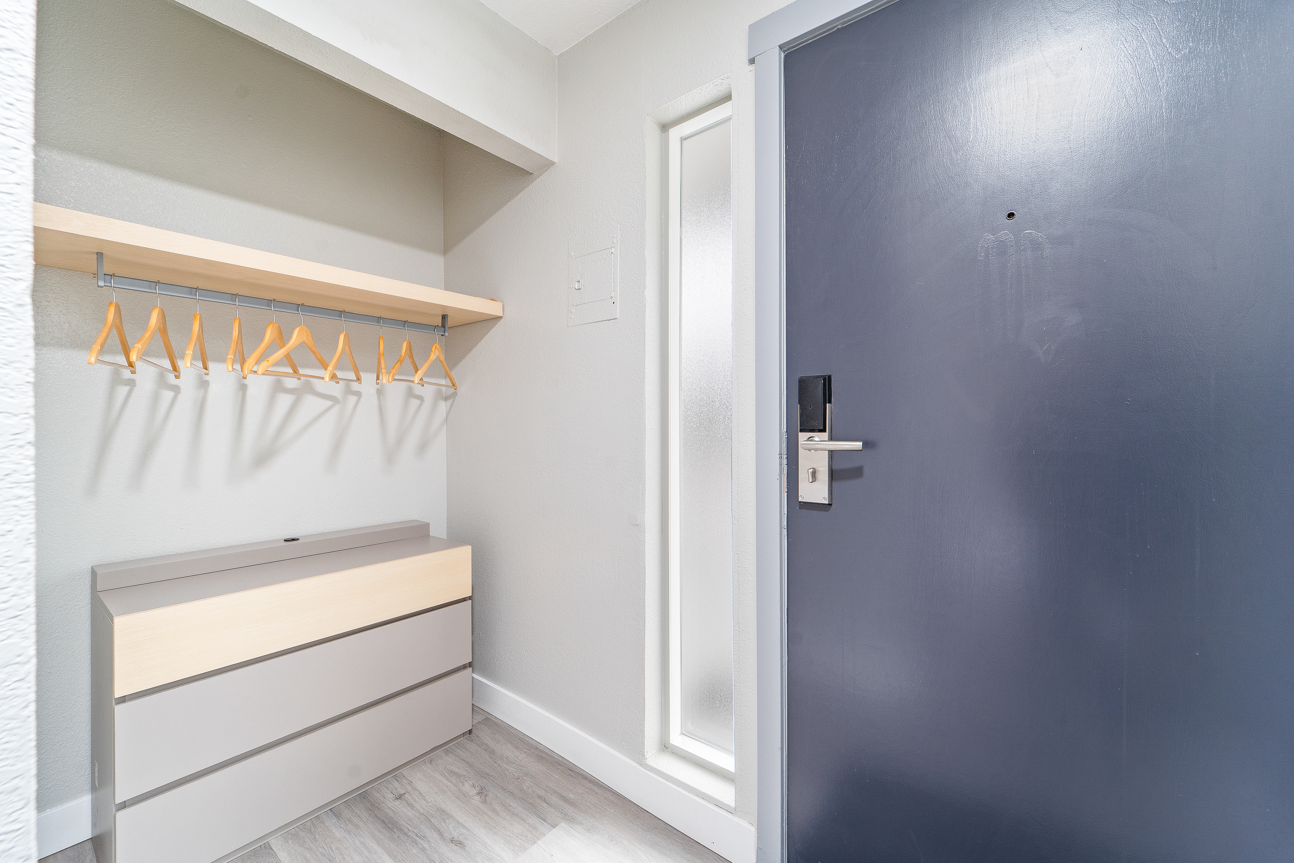 Guest room at the Interurban Suites Hotel, a Dazzler Select by Wyndham in Tukwila, Washington