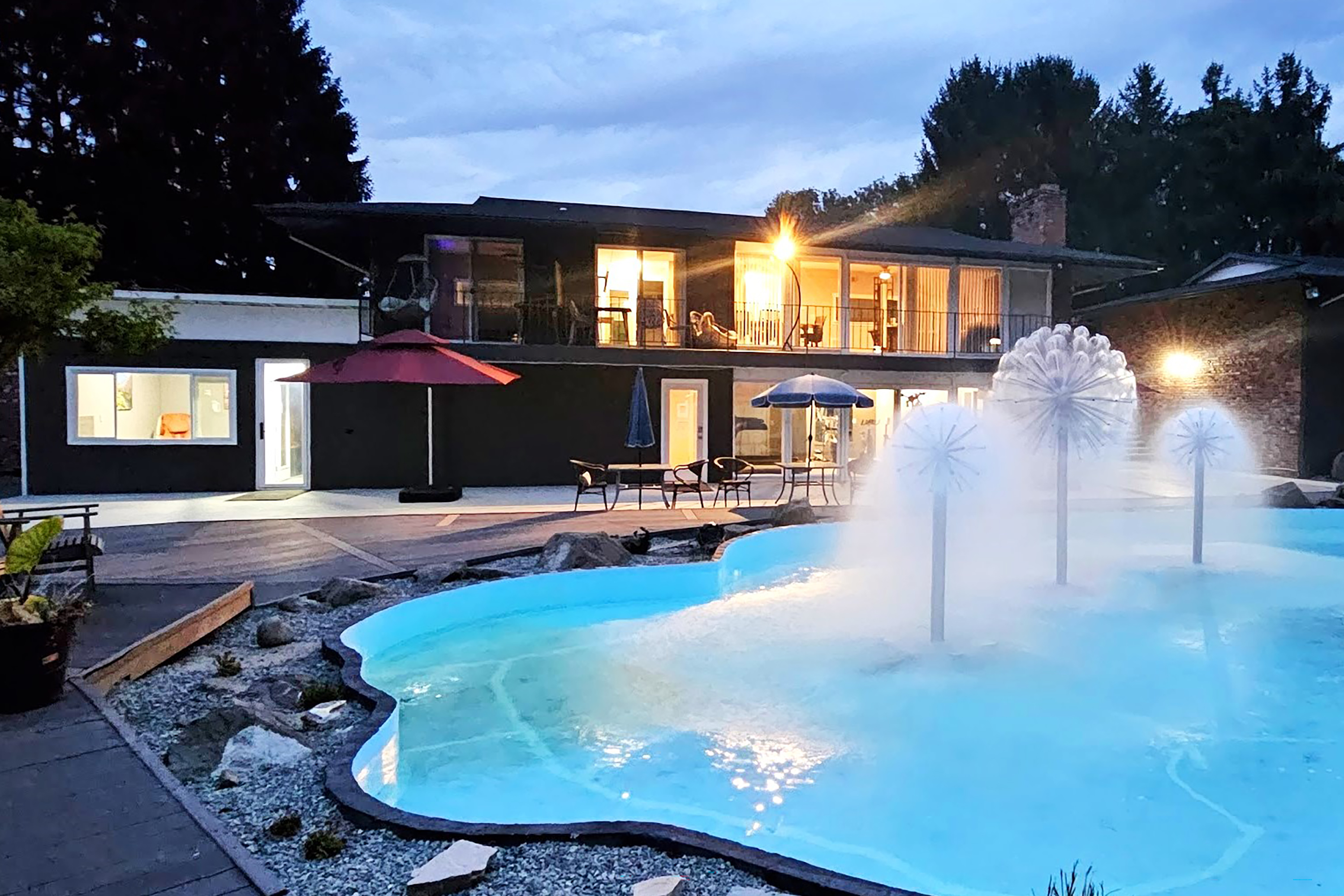 Pool at the Interurban Suites Hotel, a Dazzler Select by Wyndham in Tukwila, Washington