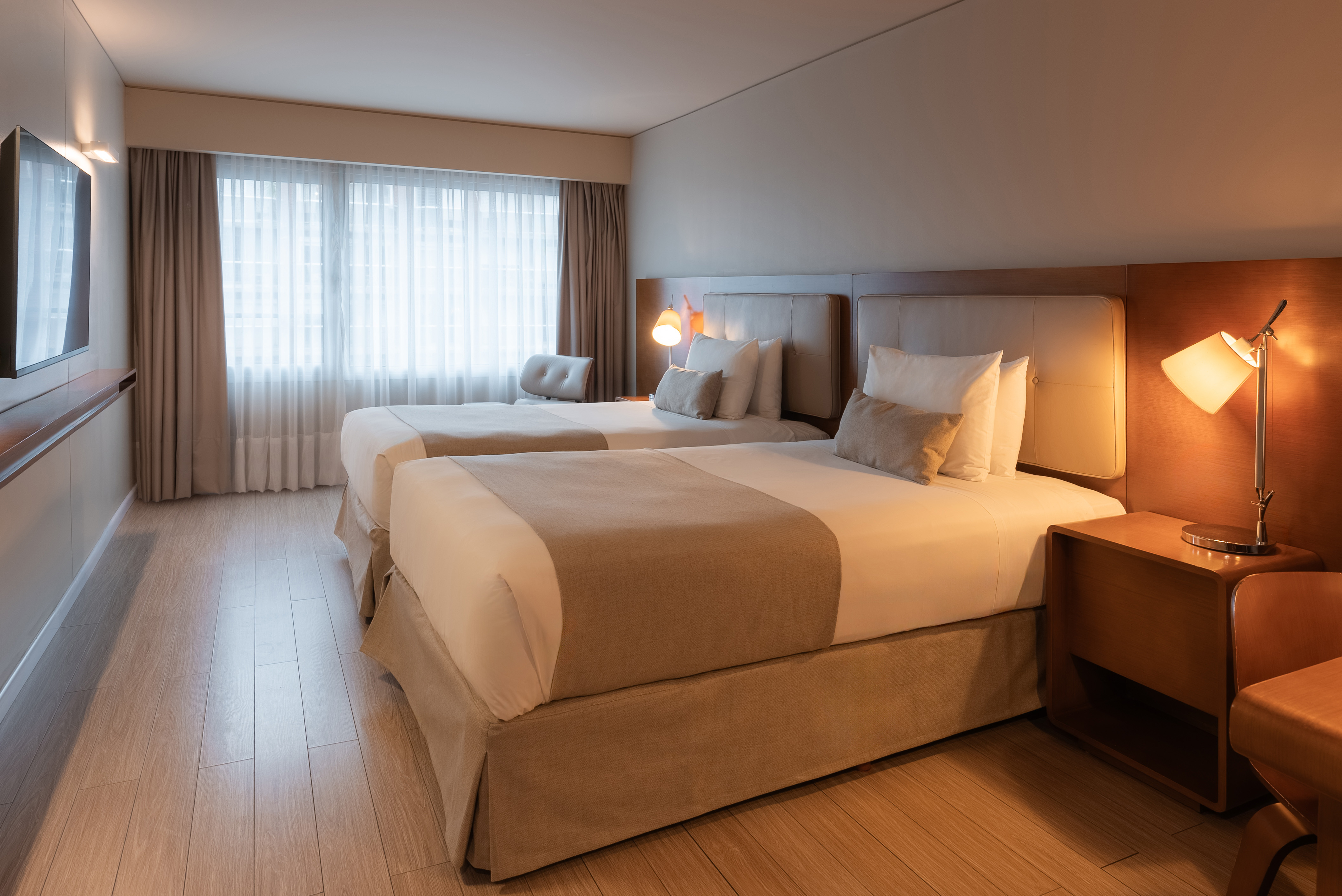 Guest room at the Dazzler by Wyndham Montevideo in Montevideo, Other than US/Canada