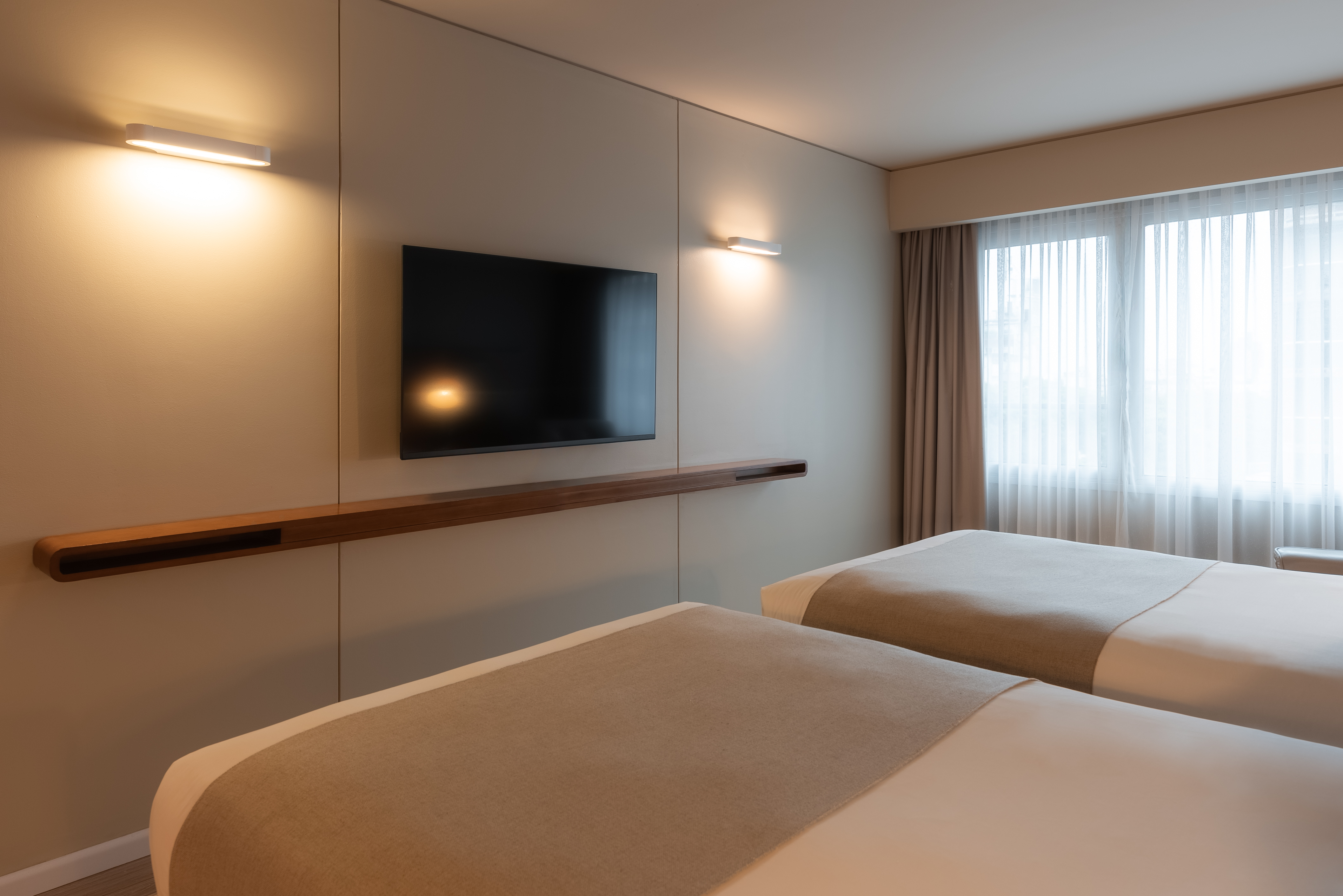 Guest room at the Dazzler by Wyndham Montevideo in Montevideo, Other than US/Canada