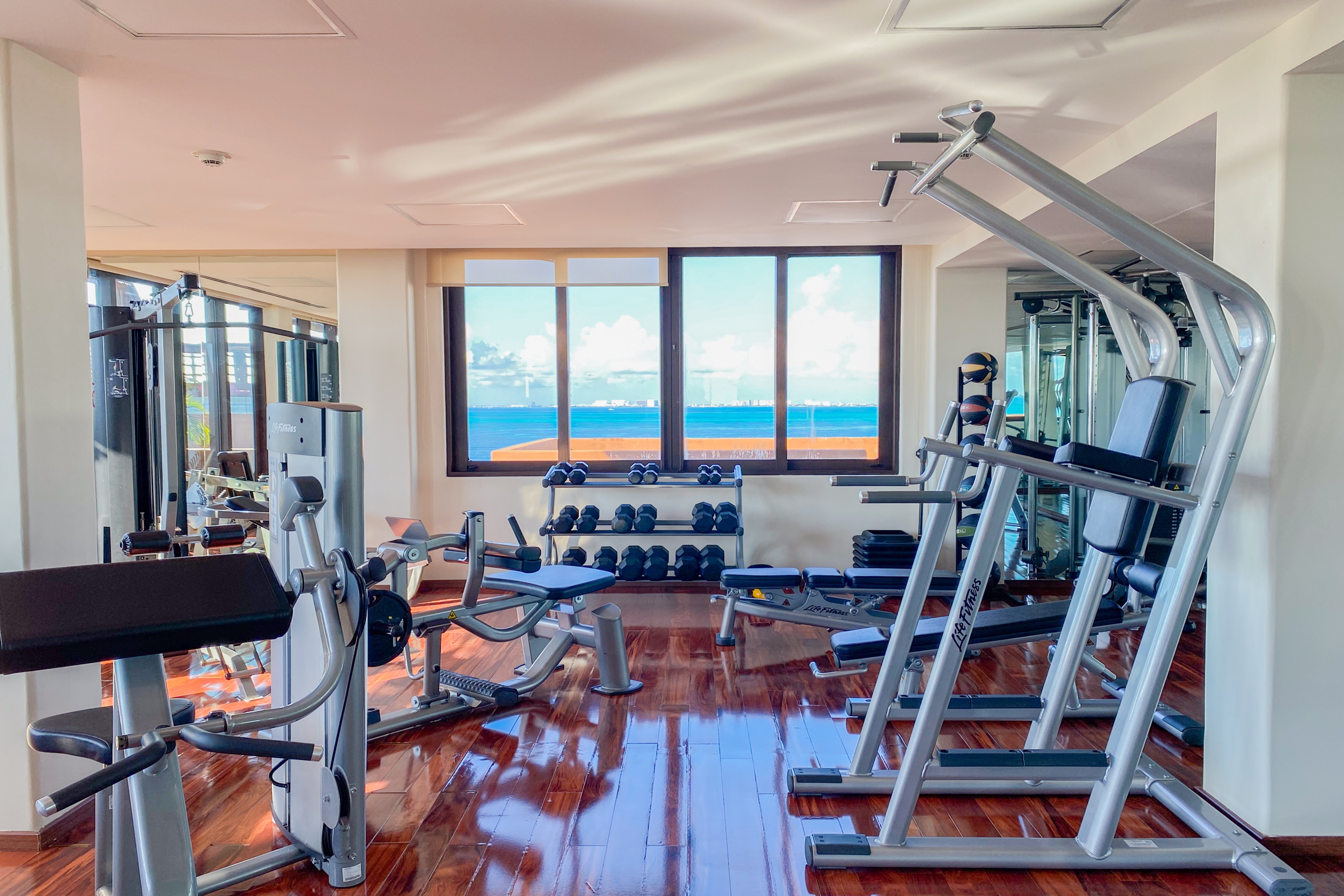 Fitness room at Esplendor by Wyndham Isla Mujeres All Inclusive in Isla Mujeres, Other than US/Canada