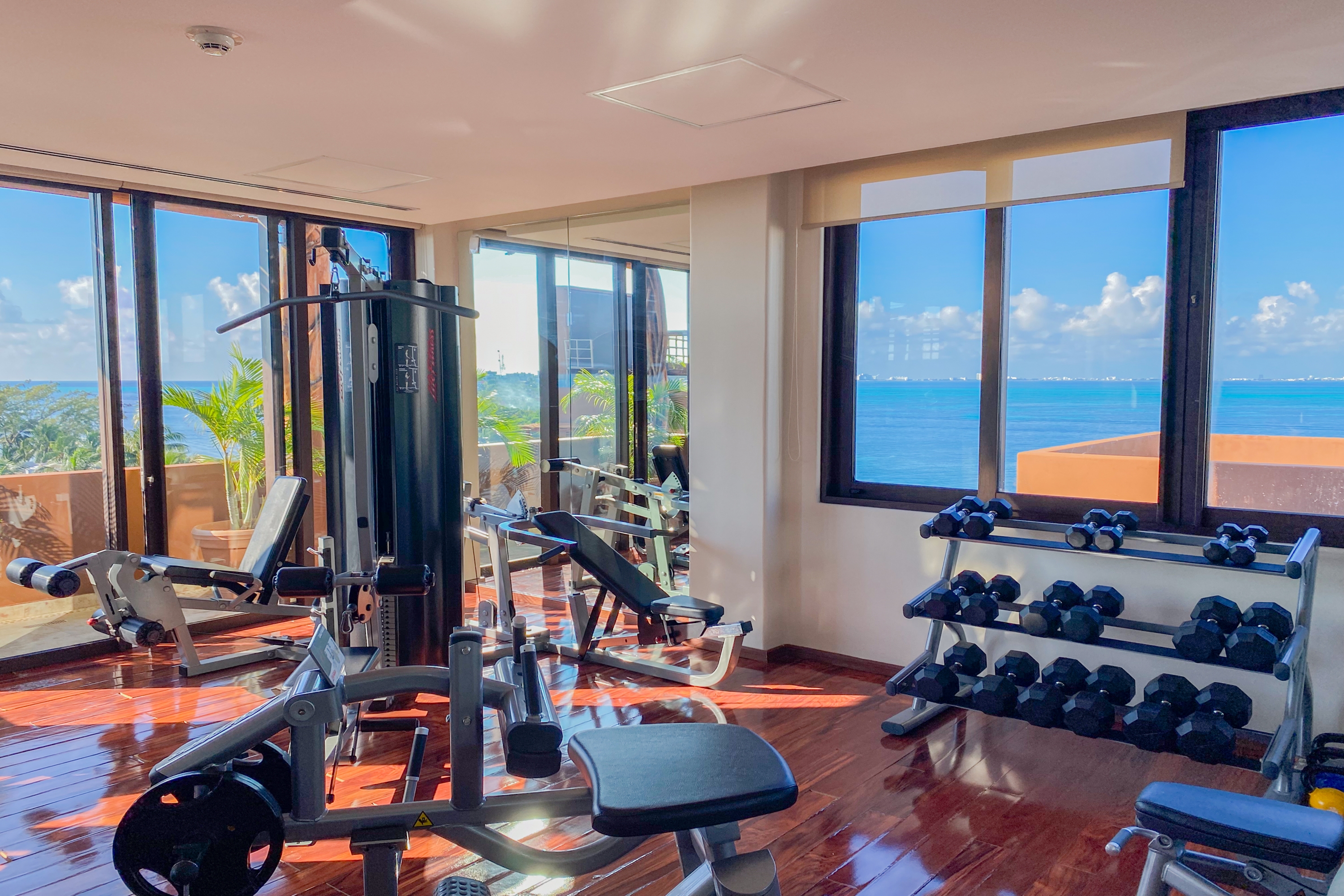 Fitness room at Esplendor by Wyndham Isla Mujeres All Inclusive in Isla Mujeres, Other than US/Canada