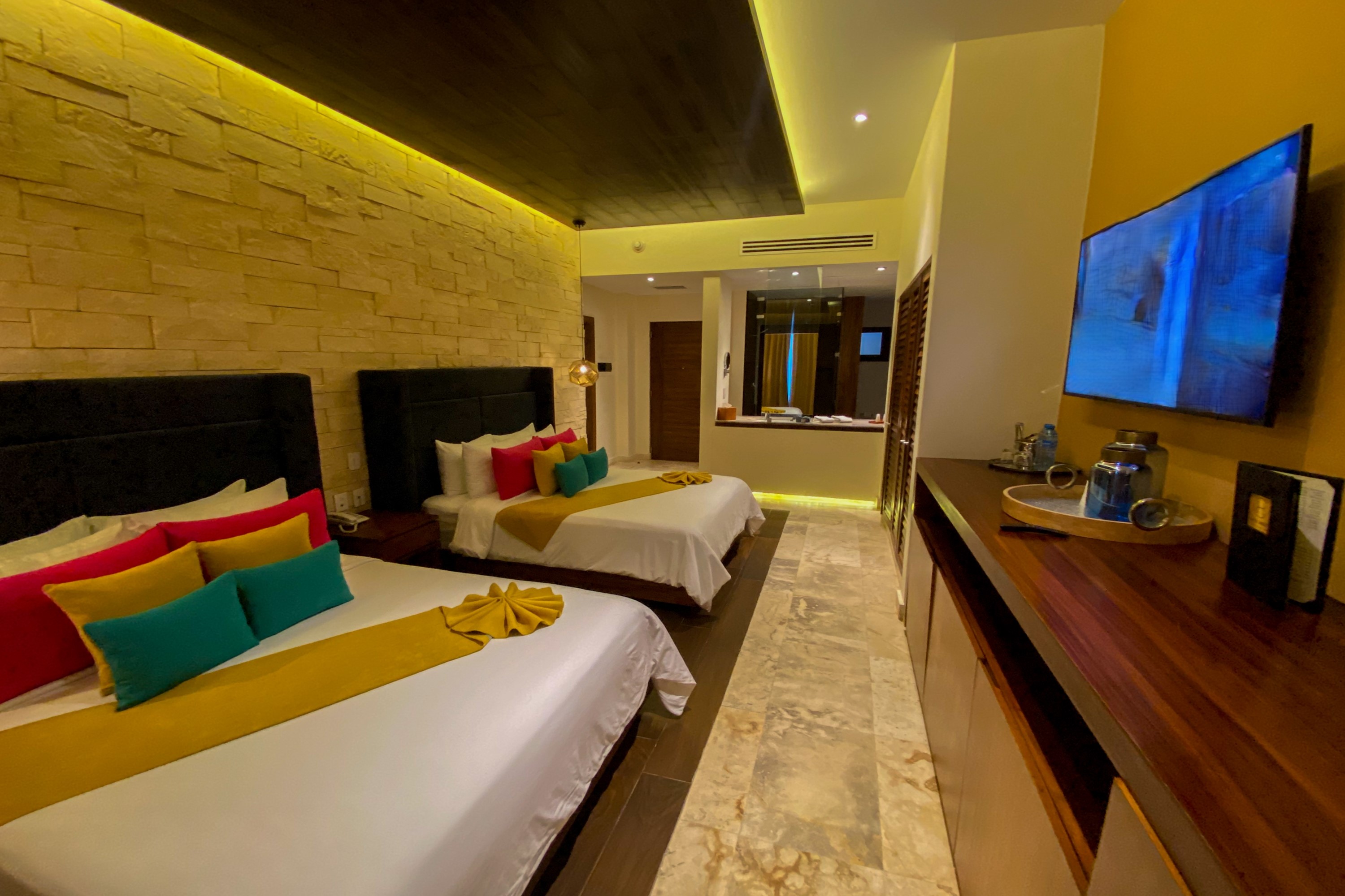 Guest room at the Esplendor by Wyndham Isla Mujeres All Inclusive in Isla Mujeres, Other than US/Canada