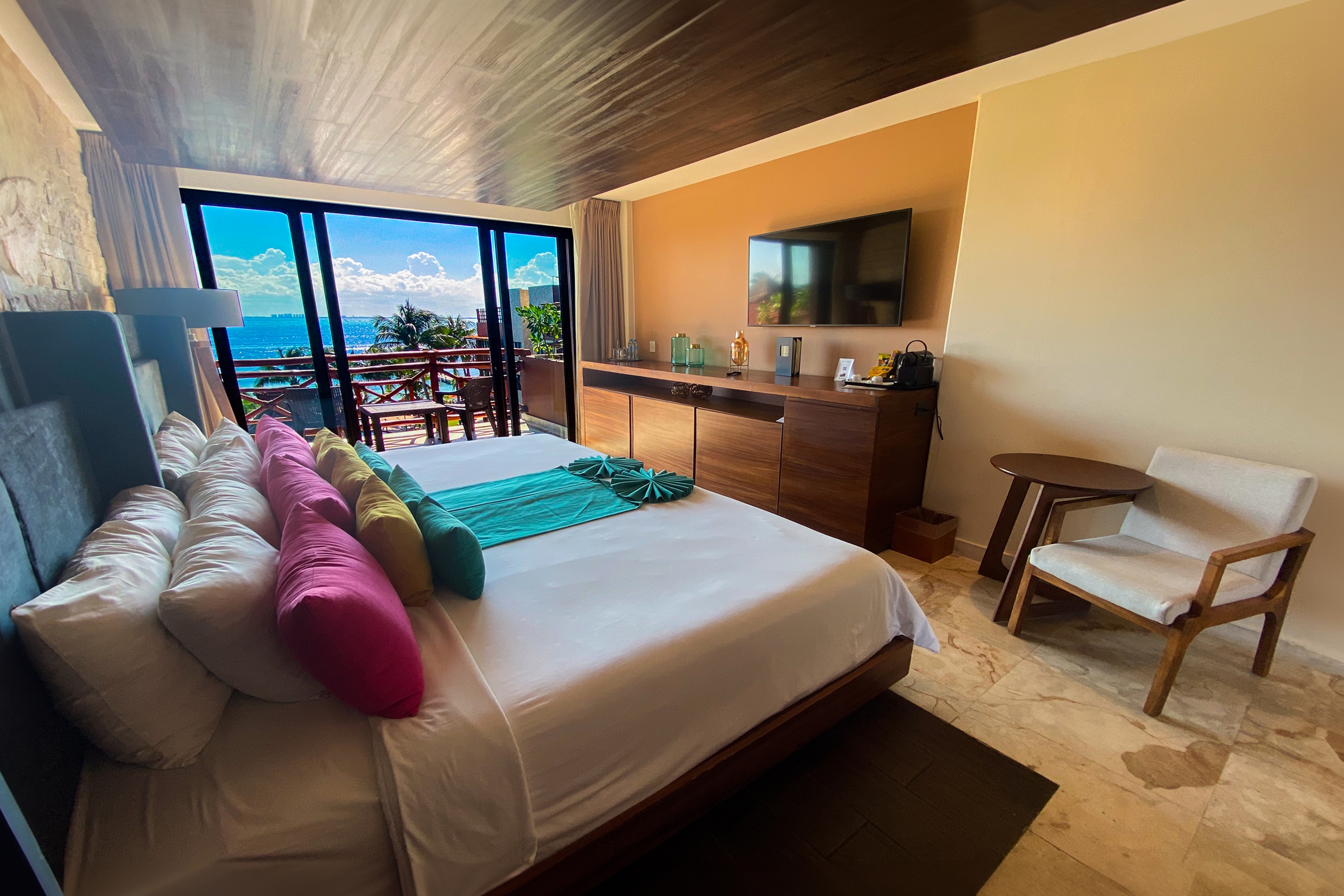 Guest room at the Esplendor by Wyndham Isla Mujeres All Inclusive in Isla Mujeres, Other than US/Canada