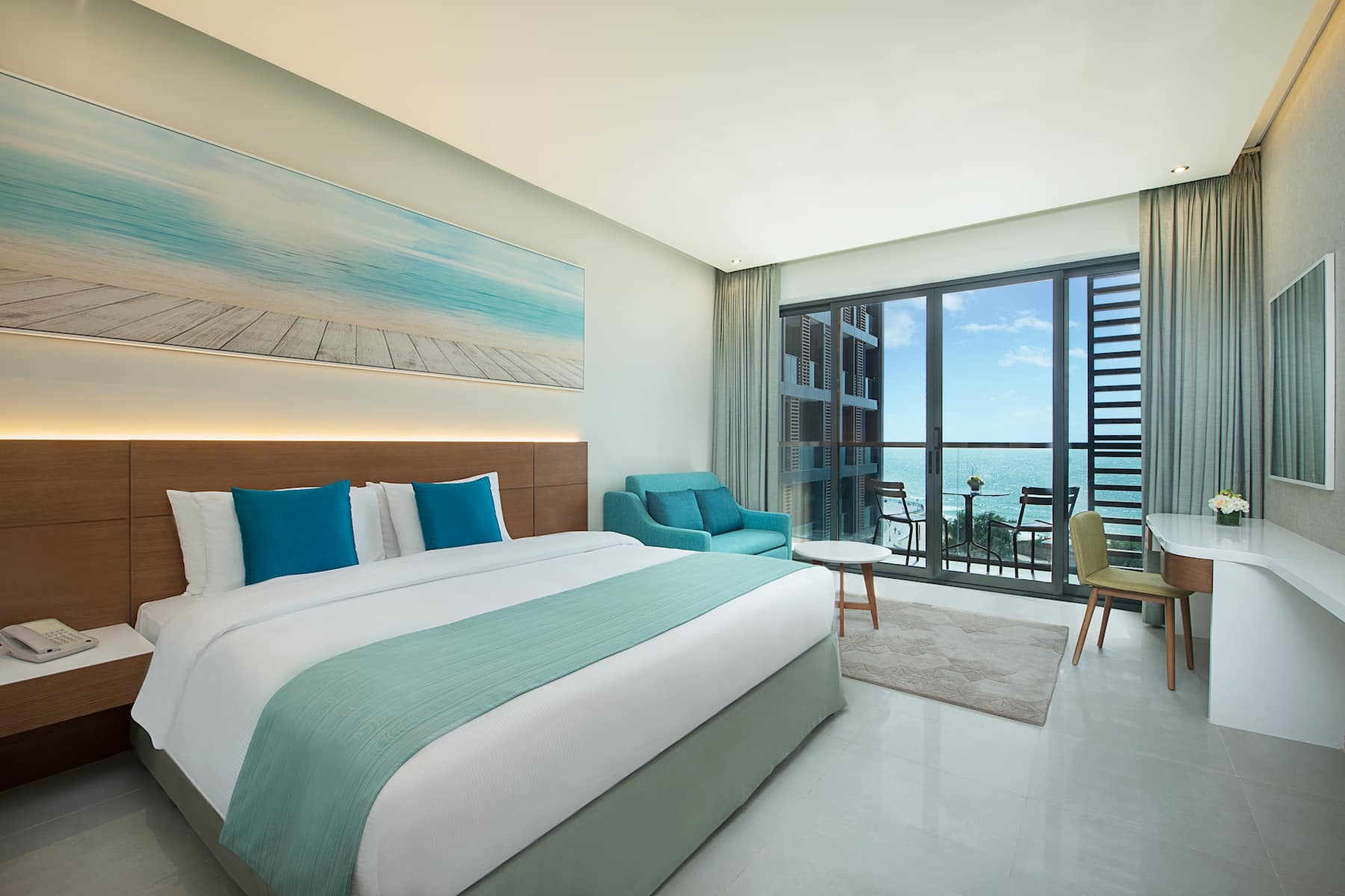 Guest room at the Wyndham Garden Ajman Corniche in Ajman, Other than US/Canada