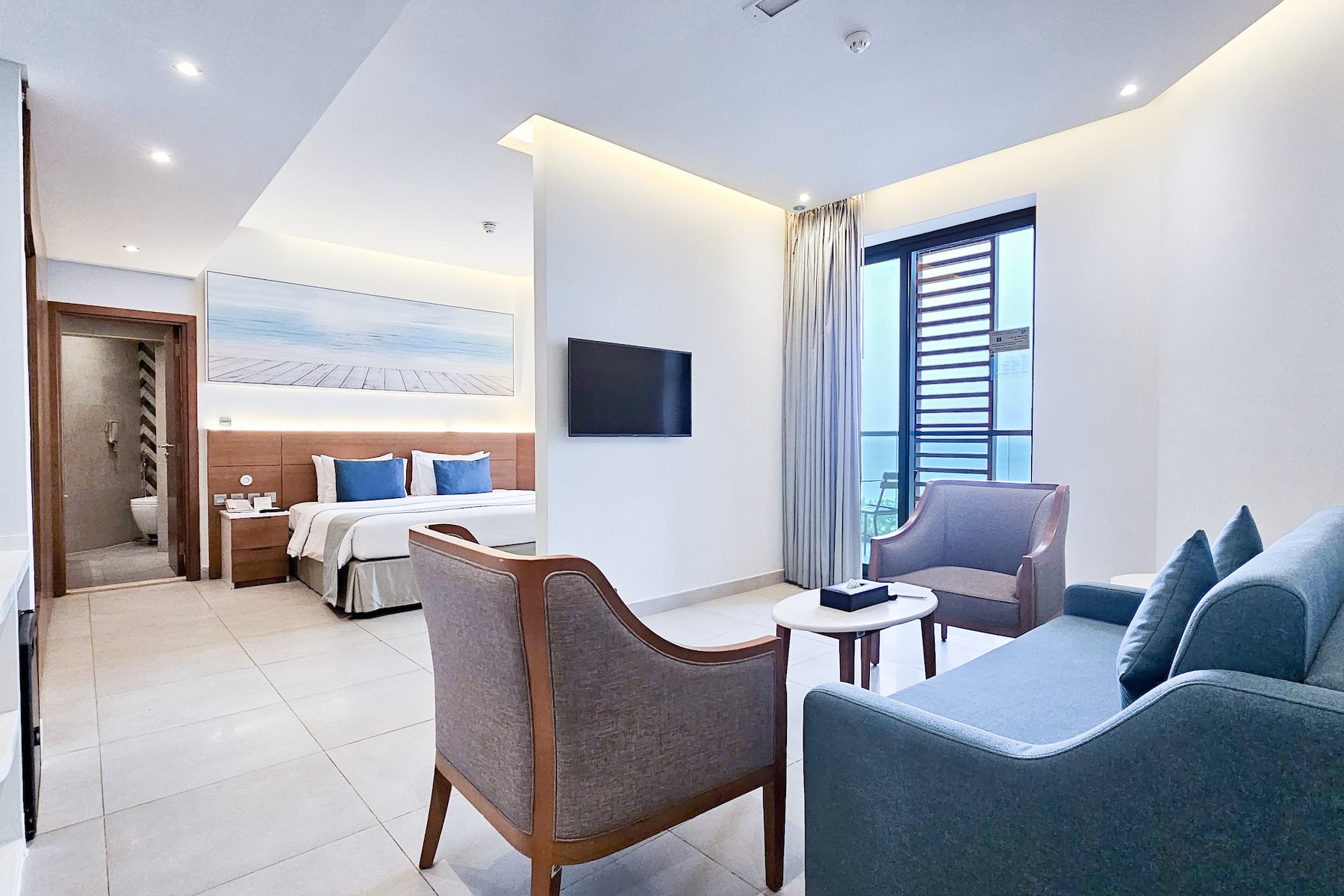 Guest room at the Wyndham Garden Ajman Corniche in Ajman, Other than US/Canada