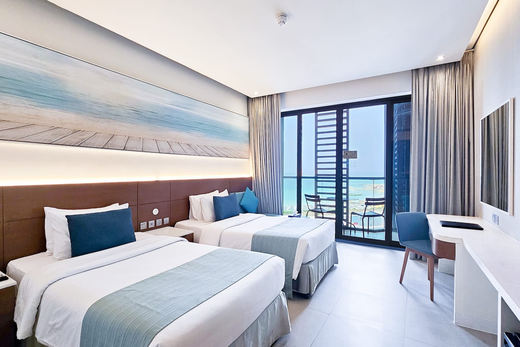 Guest room at the Wyndham Garden Ajman Corniche in Ajman, Other than US/Canada