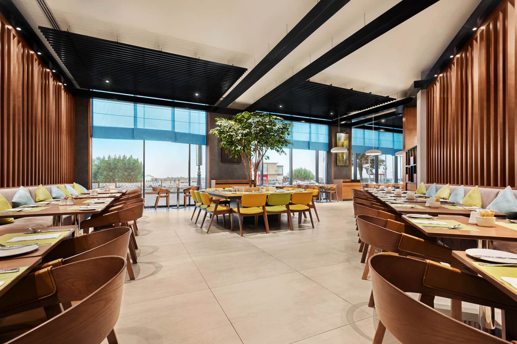 Wyndham Garden Ajman Corniche restaurant main dining in Ajman, Other than US/Canada